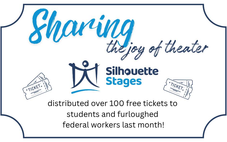 In a world where you can be anything, be kind. It's a mantra that resonates deeply, especially in times of uncertainty. Last month, Silhouette Stages took this message to heart and provided free tickets to our production of The Crucible to students and furloughed federal workers. We are happy to say that over 100 people were able to experience the powerful and thought-provoking play for free! #worldkindnessday #communitytheaters #communitysupport