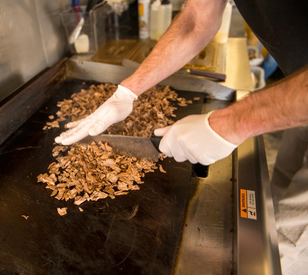 Our pork gets a final sizzle on the flat top, which makes it a little extra bacon-ey⦠You havenāt had a Gyro until youāve had one of ours, just like on the streets on Greece! NOTE!! Saturday hours are shifting earlier.
Hereās this weekās schedule:
TUE-FRI 11/11-14 ~ CVS on 11th ~ 11-2 & 3-6:30
SAT 11/15 ~ CVS on 11th ~ 11-2