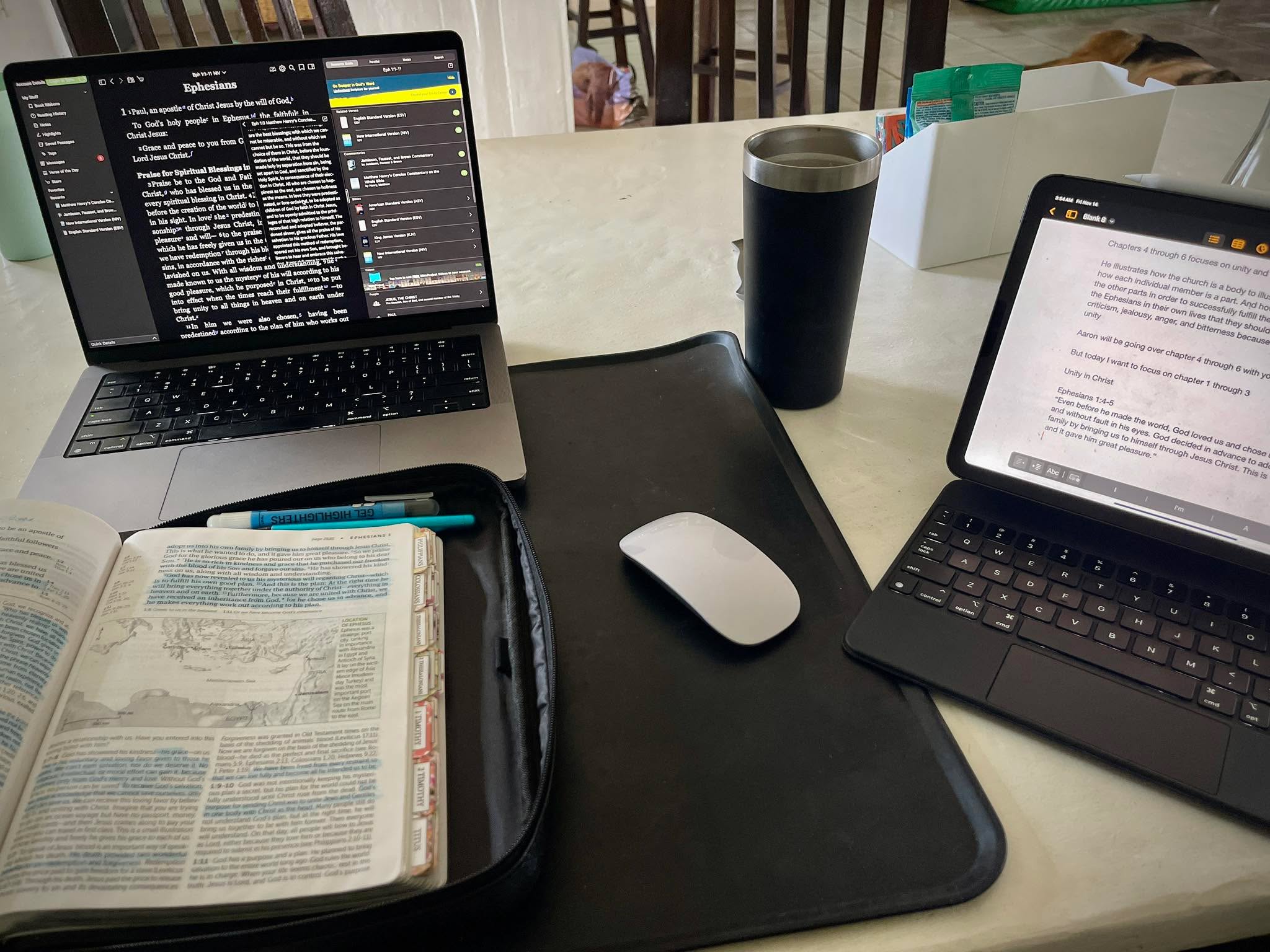 Preparing to preach through Ephesians 1-3 this Sunday 🙌🏼