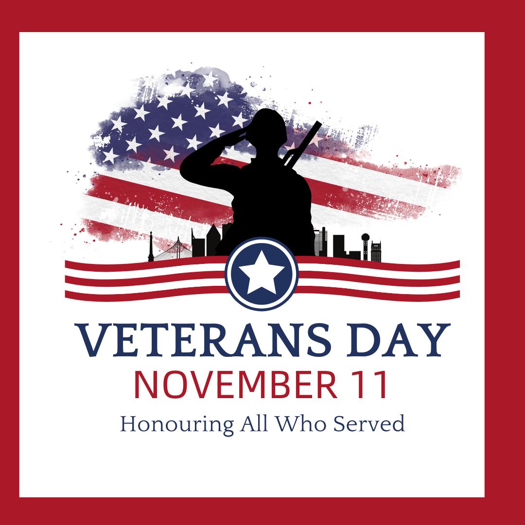 Today, we honor the brave men and women who have served and sacrificed for our country. Student Community Government extends our deepest gratitude to all veterans for their courage, dedication, and service. Thank you for protecting our freedom. #VeteransDay #ThankYouVeterans