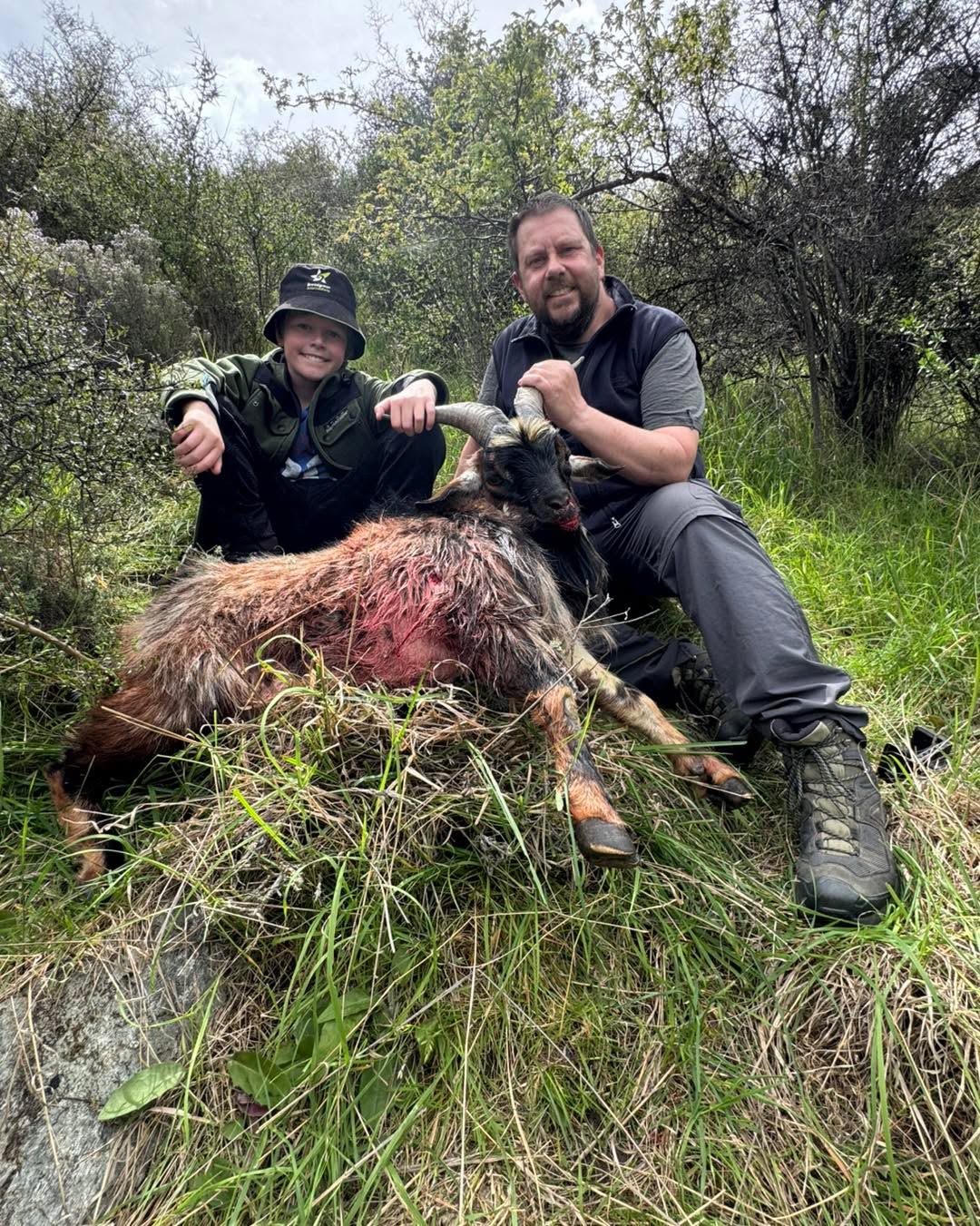 Bit of goat shooting with a night away in an alpine hut.The first hunt of many I reckon for Scott and Henry.Happy hunting team #meathunt #meathunter #centralotagonz❤️ #outdoorlife #freerangehunting #freerangemeat #huntingseason #outdoors #outdoorslife #huntergather #alpinehunting