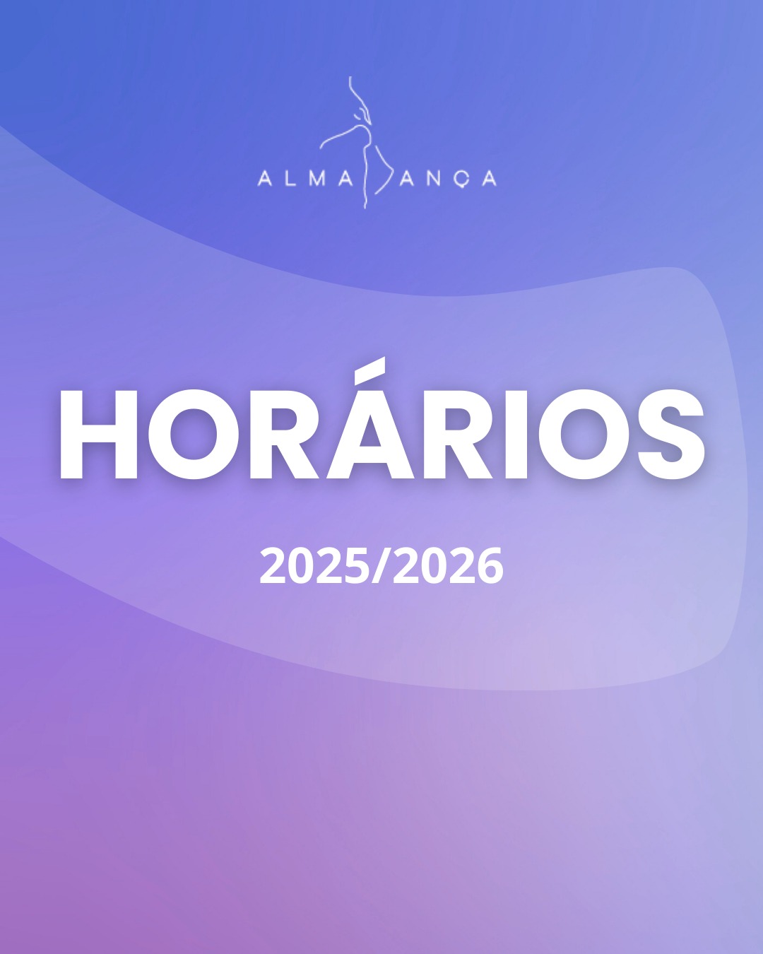 Horários atualizados 🤩🩰