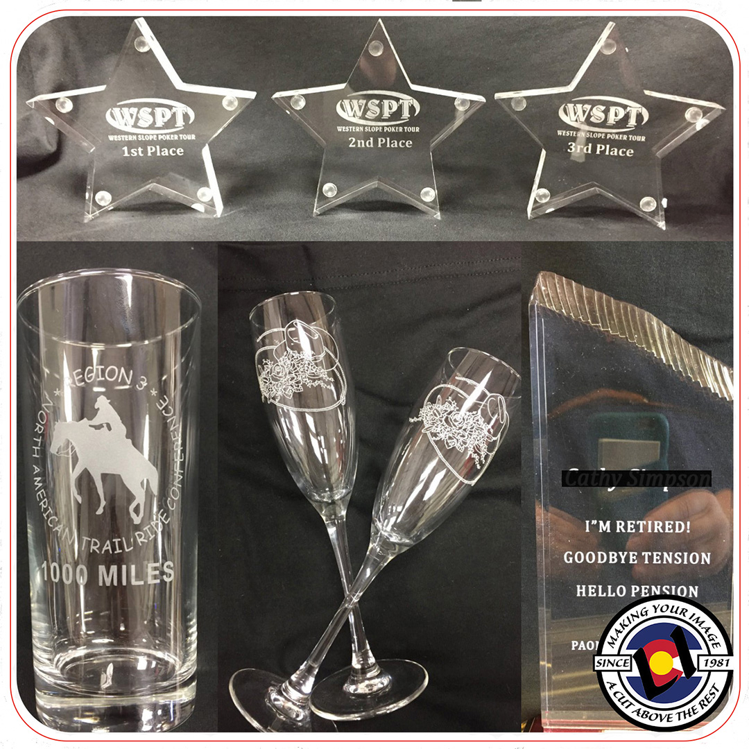 ✨ 𝐄𝐭𝐜𝐡𝐞𝐝 𝐭𝐨 𝐏𝐞𝐫𝐟𝐞𝐜𝐭𝐢𝐨𝐧 𝐚𝐭 𝐋𝐚𝐬𝐭𝐢𝐧𝐠 𝐈𝐦𝐩𝐫𝐞𝐬𝐬𝐢𝐨𝐧𝐬! ✨
𝑪𝒉𝒆𝒄𝒌 𝒐𝒖𝒕 𝒕𝒉𝒆𝒔𝒆 𝒈𝒐𝒓𝒈𝒆𝒐𝒖𝒔 𝒄𝒖𝒔𝒕𝒐𝒎-𝒆𝒏𝒈𝒓𝒂𝒗𝒆𝒅 𝒘𝒊𝒏𝒆 𝒇𝒍𝒖𝒕𝒆𝒔 𝒂𝒏𝒅 𝒂𝒘𝒂𝒓𝒅𝒔! 🥂🏆 Perfect for weddings, anniversaries, retirements, awards, or any milestone worth celebrating.
From wine glasses to beer steins to champagne flutes, we can laser engrave any design, name, date, or logo to make your moment unforgettable.
Whether you're planning a wedding or honoring someone special, we’d love to help bring your vision to life. 💍✨
How can we help make your special occasion perfect?
𝐋𝐚𝐬𝐭𝐢𝐧𝐠 𝐈𝐦𝐩𝐫𝐞𝐬𝐬𝐢𝐨𝐧𝐬
39999 L 75 Road
Paonia, CO 81428
Open: Tuesday - Friday 9 a.m. - 3 p.m.
Saturday 9 a.m. - 12 noon
Closed: Sunday and Monday
Lasting Impressions
39999 L 75 Rd, Paonia, CO
📞 Call today: 970-527-3211
𝗦𝗛𝗢𝗣 𝗟𝗢𝗖𝗔𝗟!🥰
#LastingImpressions #CustomEngraving #EtchedGlass #WeddingGifts #ColoradoSmallBusiness #PersonalizedGifts #PaoniaCO