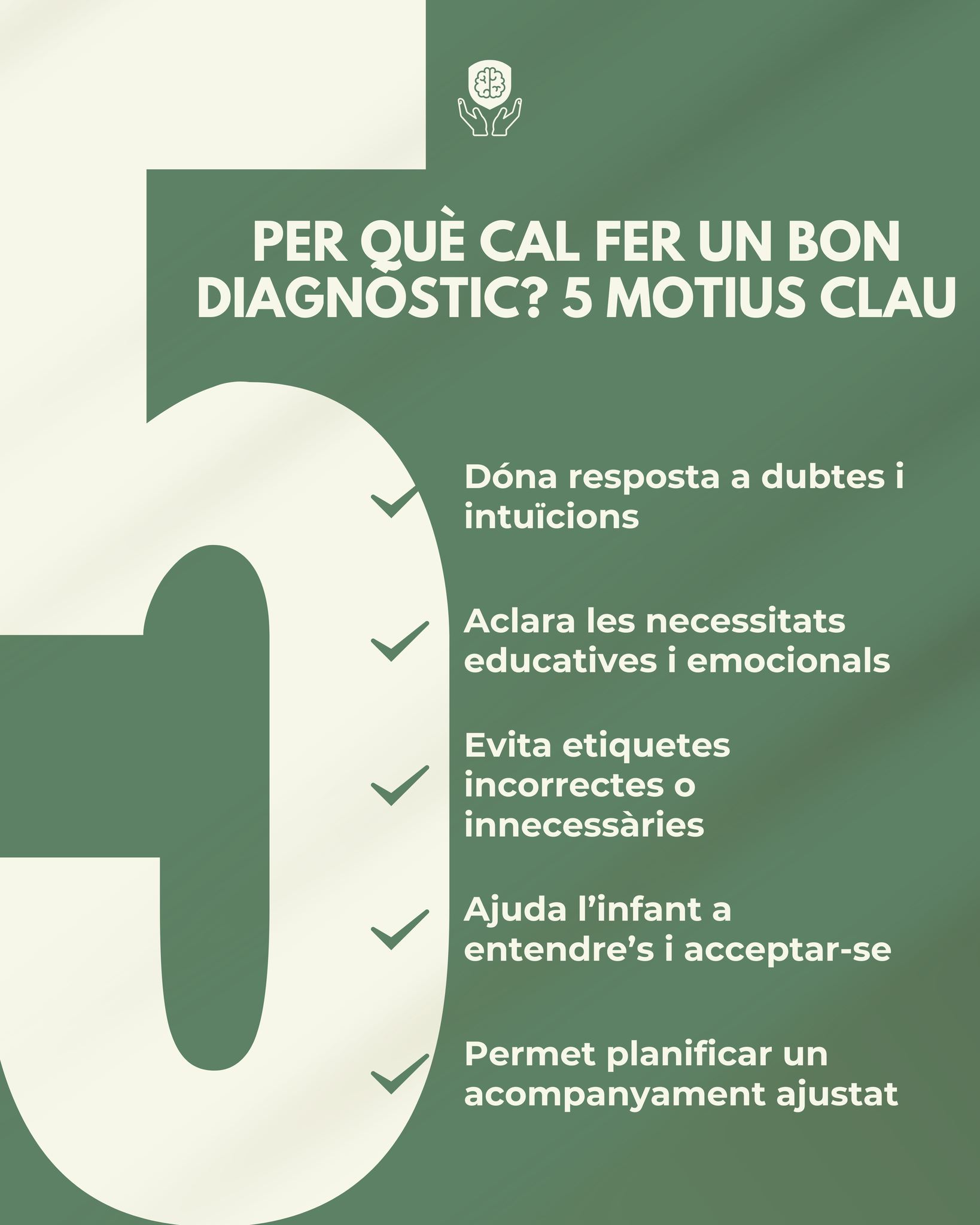 🔍 “Potser sí… però encara és petit.” “No ho vull etiquetar.” “És espavilat, però també té moltes dificultats…”
💡 Aquestes són frases habituals que sentim a consulta. I tenen sentit.
Però fer un bon diagnòstic no és posar una etiqueta.
És mirar de prop, amb rigor i sensibilitat, per entendre millor.
Aquí tens 5 motius clau pels quals un diagnòstic fet amb criteri pot canviar-ho tot:
✅ Dóna resposta a dubtes i intuïcions
✅ Aclara les necessitats educatives i emocionals
✅ Evita etiquetes incorrectes o innecessàries
✅ Ajuda l’infant a entendre’s i acceptar-se
✅ Permet planificar un acompanyament ajustat i respectuós
📌 A @menorcaaltescapacitats fem diagnòstics des dels 3 anys, amb una mirada clínica, educativa i emocional.
Perquè quan saps què passa, saps com acompanyar.
#DiagnòsticAACC #PsicologiaInfantil #AltesCapacitats
#DeteccióPrecoç #EducacióRespectuosa #MenorcaAltesCapacitats
#Neurodiversitat #MiradaProfunda #InfantsQueBrillen