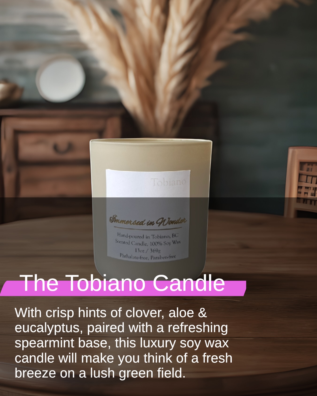 Jewelry and handmade scented candles by Immersed In Wonder. A gorgeous addition to our vendor line-up at Christmas At The Courthouse this weekend!