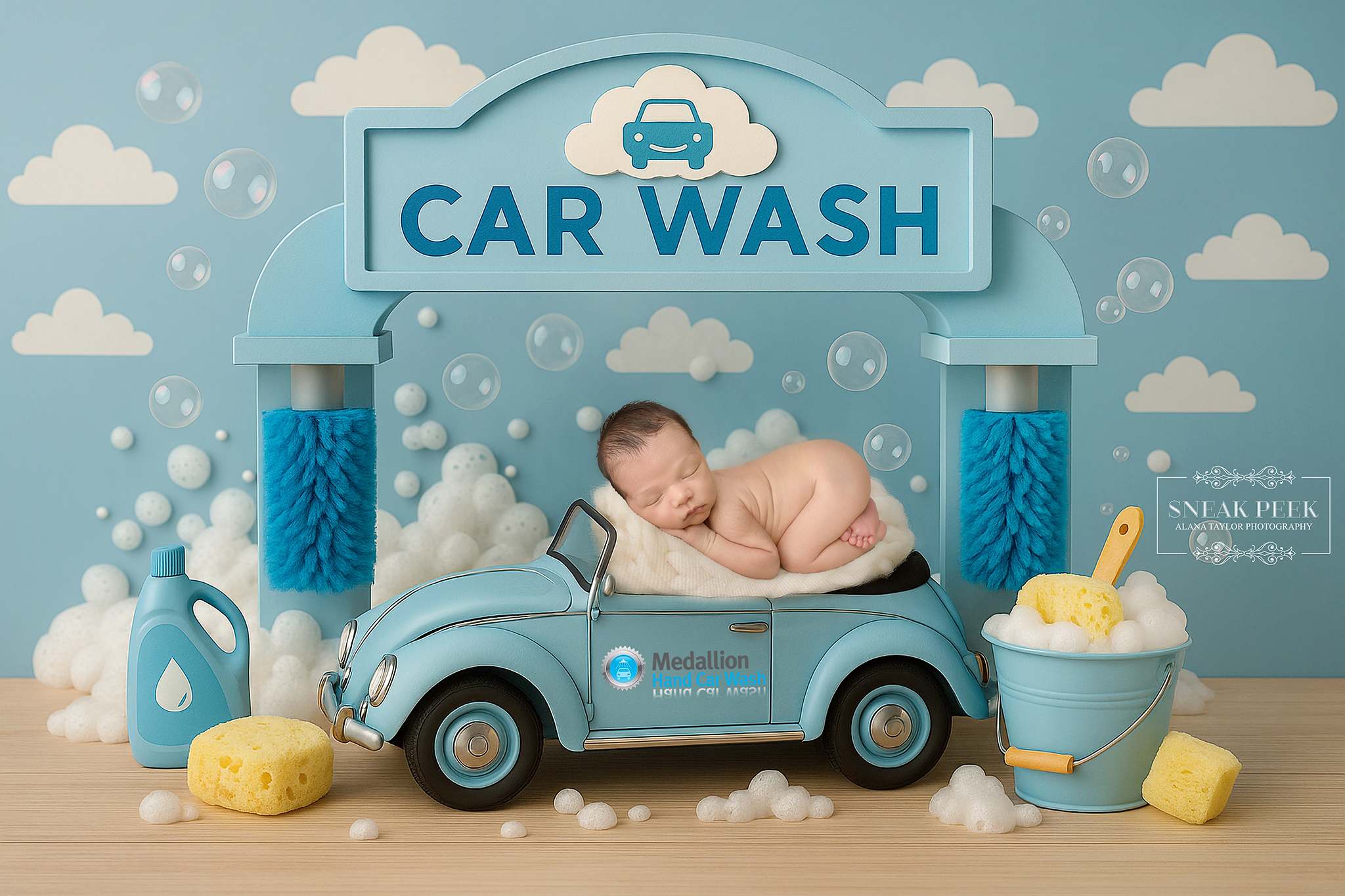 When your parents own multiple car washes across Melbourne, there’s really only one logical career path… and poor little Austin has officially started his first shift at just a few days old.
Casual labour? Nope. This is family business dedication at its finest.
He rocked up to the studio, clocked in (well, slept in), and immediately passed the mandatory soap-suds training with flying colours. I mean, look at him — already supervising the detailing bay like he’s been doing this for years (asleep of course!). The newest (and by far the cutest) employee on the Medallion Car Wash roster.
Between the bubbles, the sponges, and that tiny blue convertible… I’m convinced this boy is destined for greatness. Or at the very least, for running the entire fleet by age three.
Welcome to the team, Austin — may your naps be long, your milk breaks be frequent, and your car wash empire be strong.
#NewbornPhotographyMelbourne #ClydePhotographer #MelbourneNewbornPhotographer #CarWashBaby #MedallionCarWash #NewbornSession #StudioNewbornPhotos #BabyPhotographyMelbourne #CranbourneMums #ClydeNorth #BerwickMums #AlanaTaylorPhotography
Melbourne’s Leading Newborn and Cake Smash Photographer – Book Early!
www.alanataylorphotography.com.au
Now taking Newborn Due Date Bookings April to Sep2025
You can book Online Here
https://www.alanataylorphotography.com/onlinebookings
- Newborn Photography Melbourne
- Smash Cake Photography Melbourne
- Newborn Photographer Melbourne
- First Birthday Cake Smash Photos Melbourne
- Cake Smash Photography Near Me
- Cake Smash Photos Melbourne
- Newborn Photography Near Me
- Newborn Baby Photographer Melbourne
- Cake Smash Photographer Melbourne
- Affordable Newborn Photography Melbourne
#babyphotographermelbourne #firstbirthdayphotos #cakesmashphotosmelbourne #newbornphotographermelbourne #newbornphotographymelbourne #newbornbabyphotographermelbourne #affordablenewbornphotographymelbourne #newbornphotographynearme #babyphotographyideas #firstbirthdaymilestone #babysmashcake #babyphotographyprops #melbournemums #melbournebabyphotographer #clydenewbornphotographer #southmelbournephotographer #babyphotographyinmelbourne #alanataylorphotography