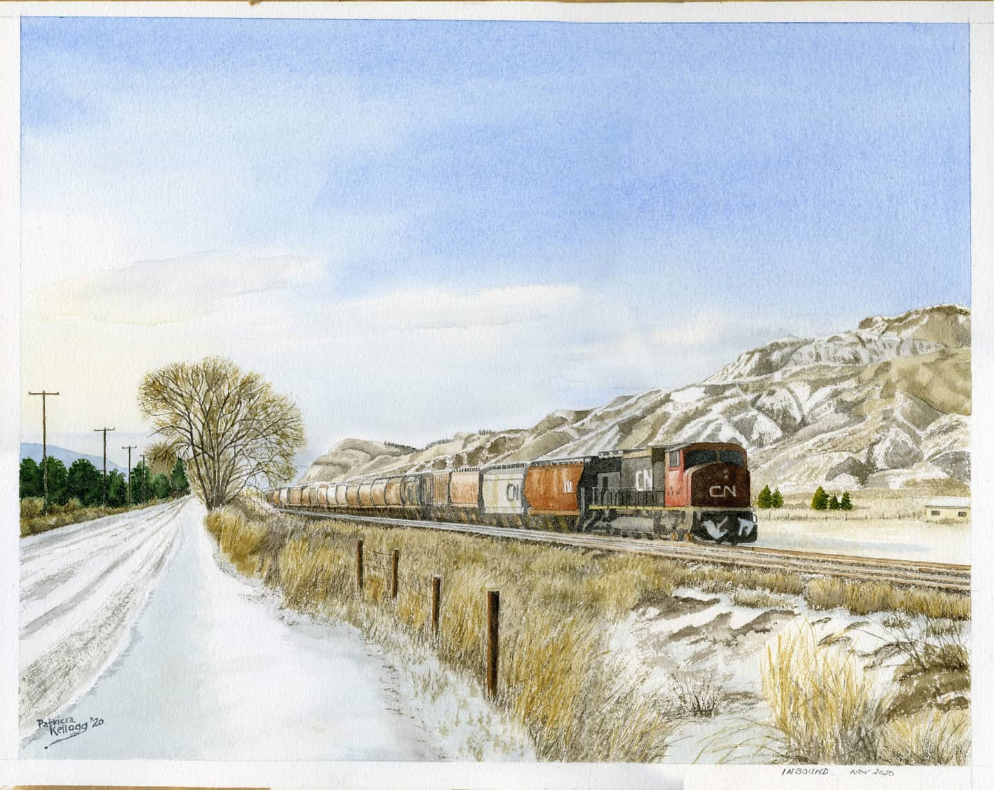 Capturing the idyllic local landscape, Lynn Underwood's paintings will be on display at our annual event, Christmas At The Courthouse tomorrow!