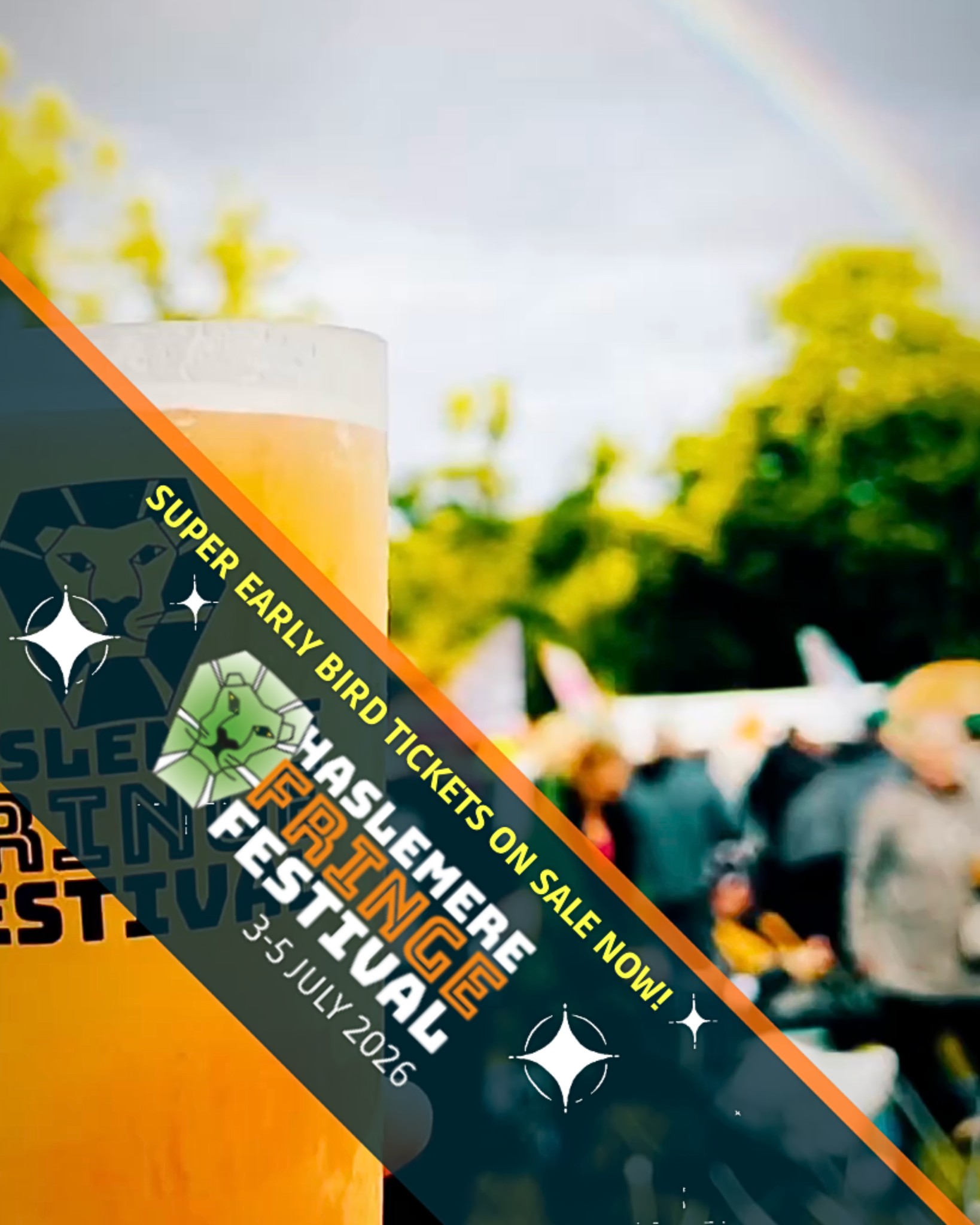 ⏰ IT'S TIME TO...⏰
GET YOUR SUPER EARLY BIRD WEEKEND TICKETS
FOR THE HASLEMERE FRINGE 2026!
Super Early Bird Tickets are limited and will only be on sale until the 8th December 2025. And once they are gone, they are gone, so grab yours today!
🎟 Weekend Tickets at Super Early Bird prices 🎟
Adult tickets: £75pp
Youth tickets (10-17yrs): £40pp (must be bought with an adult ticket)
Children tickets (9 and under): Free (must be bought with an adult ticket)
Family of 4 tickets: £185
Buy Online: www.haslemerefringe.co.uk
#LiveMusic #surreyevents #haslemerecommunity #haslemerefringe2026 #haslemerefringefestival #Haslemere #festivalweekender #SuperEarlyBird #superearlybird