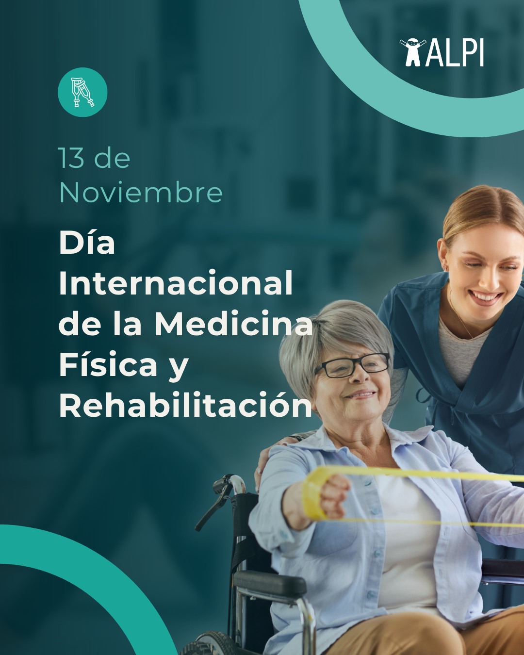 13 de noviembre: Día Internacional de la Medicina Física y Rehabilitación
📍 Soler 3945, CABA
📞 (011) 4839-7700
📲 113-332-9926
📧 turnos@alpi.org.ar
#ALPI #DíaDeLaMedicinaFísicaYRehabilitación