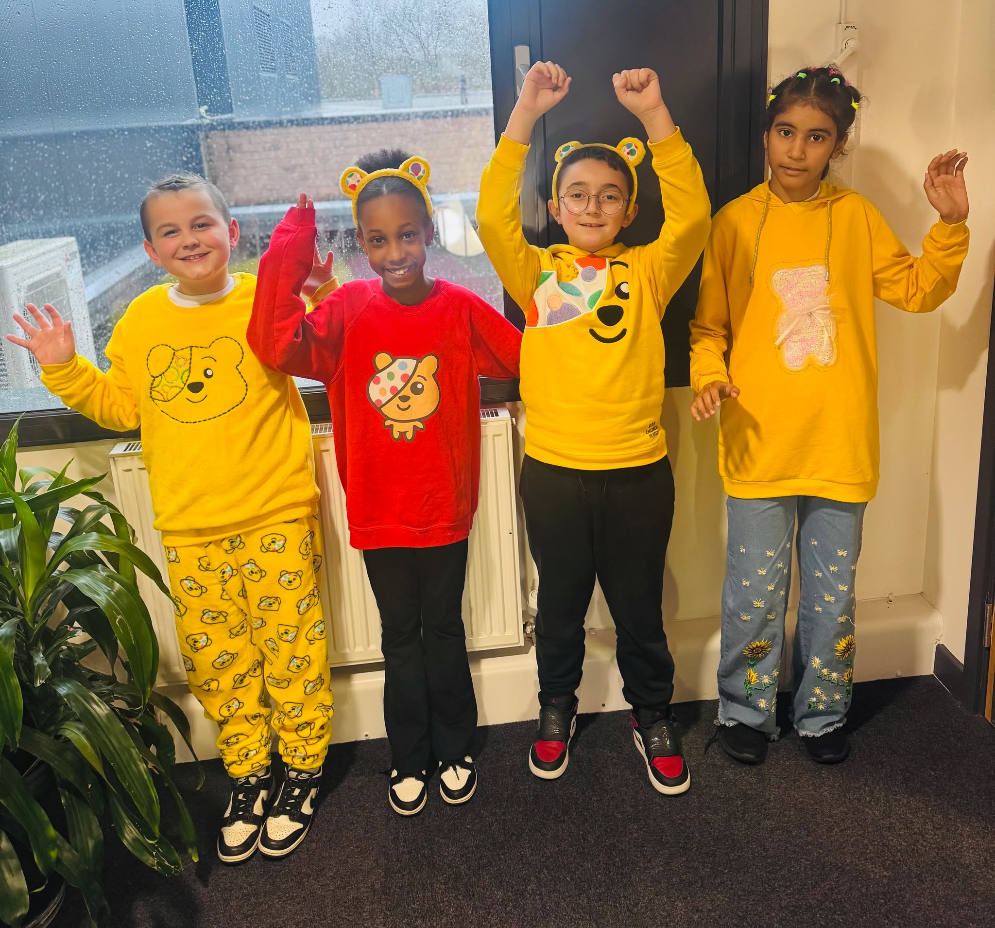 🌟 Children in Need Day 2025! 🌟
What an amazing day we’ve had in school! A huge thank you to everyone who supported our @bbccin Bake Sale- your generosity has helped us raise a fantastic amount of money (total to be announced soon!). 🍰💛
At break time, we all joined in with the Joe Wicks Children in Need Special, bringing a burst of energy and fun to the whole school. 🏃♂️⭐
And of course, a massive thank you to everyone who came in their brilliant Pudsey-inspired outfits: from spotty ears to yellow jumpers, you all looked incredible! 🐻✨
Thank you for helping us make a real difference. 💛
.
.
.
#ChildrenInNeed #TeamPudsey #SchoolCommunity #ServiceInAction