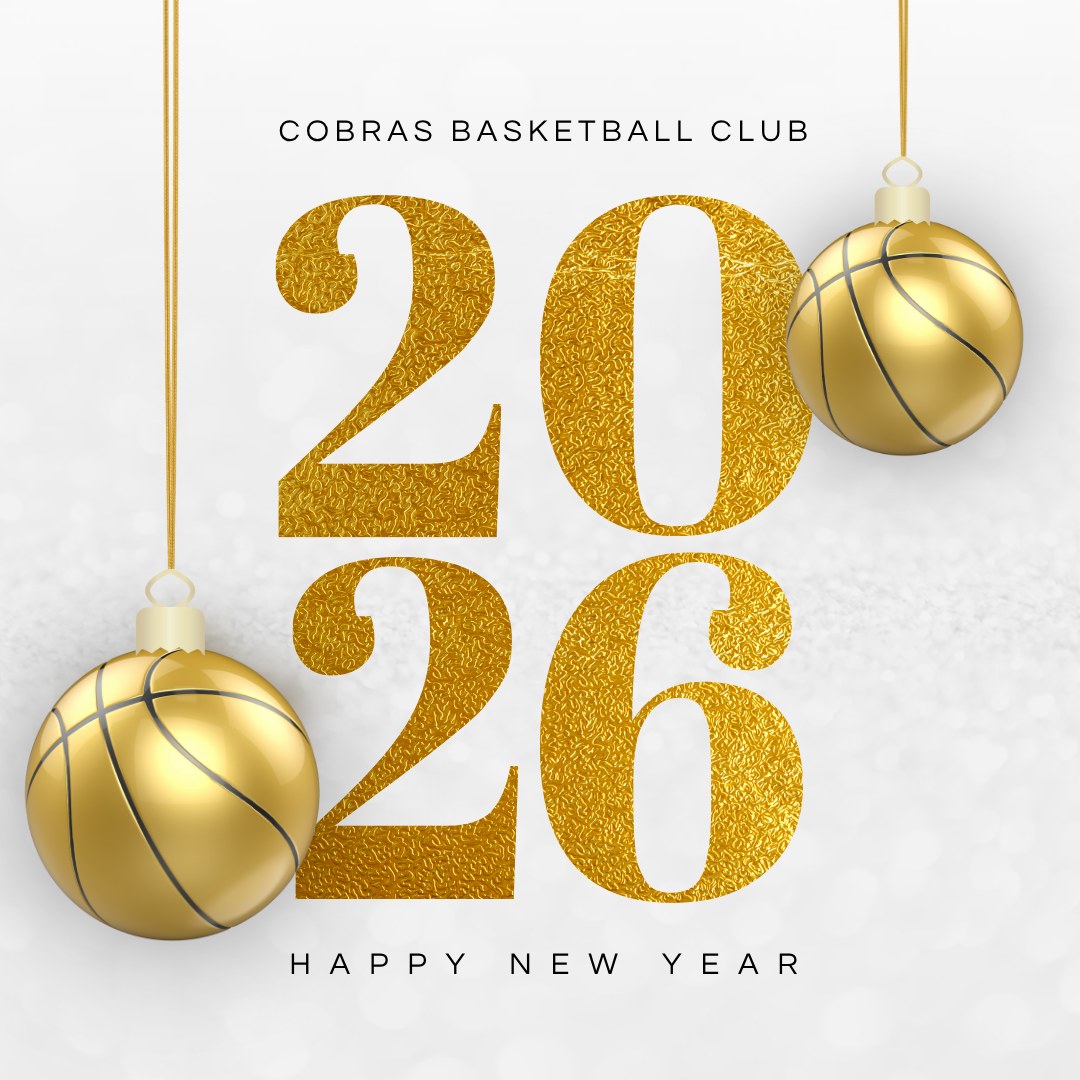 🎉✨ Hello 2026! ✨🎉
From everyone at Cobras Basketball Club, we’re kicking off the new year with excitement and big ambitions for the months ahead! 🐍🏀
Thank you to our incredible community — players, parents, families, coaches, volunteers, officials and supporters — for everything you brought to the club last year. Your energy, teamwork and passion filled 2025 with unforgettable moments.
Now we’re ready to hit the ground running. Training returns soon, competitions are ahead, and we can’t wait to see our players back on court giving it their all. 💪🔥
Here’s to new goals, new achievements and a year full of progress and positivity.
Wishing you all a fantastic 2026 — let’s make it our best year yet! 🎉🏀✨
