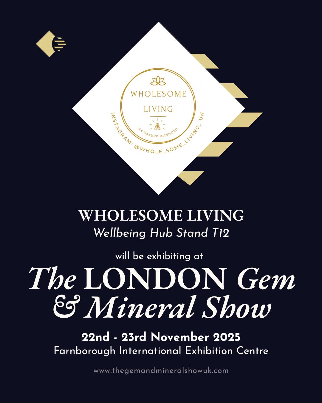✨ Exhibitor Spotlight: Wholesome Living - Wellbeing Hub, T12!
We are delighted to welcome Wholesome Living @whole_some_living_uk to the Wellbeing Hub at The London Gem & Mineral Show!
Wholesome Living believes that what goes on the body should be as pure as what goes into it. Inspired by a mother’s dedication to protecting her child’s skin, the brand creates handmade products using only 100% natural, organic, vegan, and alkaline ingredients. Offerings range from soothing moisturisers and gentle soaps to scrubs and vapour rubs. Wholesome Living also offers crystal-infused soy wax candles and hand-wired crystal pendants, designed to bring calm, balance, and intention into everyday life.
Visit Wellbeing Hub Stand T12 to explore their ethical, sustainable, and holistic living products!
Show Details: 📆 Saturday 22nd & Sunday 23rd November 📍 Farnborough International Exhibition and Conference Centre 🎟️ Tickets available online now - Book via the LINK IN BIO
A big thank you to our wonderful sponsor, @mayfair.gems, for their continued support.
#thelondongemandmineralshow #thegemandmineralshowsuk #wholesomeliving #wellbeinghub