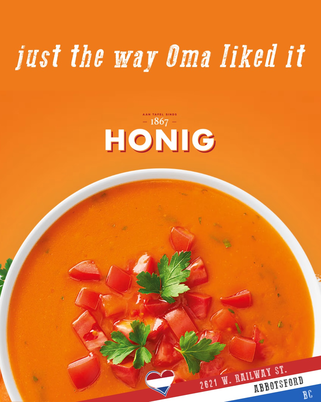 🥣 Cozy Up, Abbotsford — It’s Soup Season at Karl’s! 🇳🇱
The chill is rolling in, and nothing warms you up like a hot bowl of Honig Dutch soup — the classic comfort food every Dutch household grew up with.
From Erwtensoep (pea soup) to hearty vegetable blends, noodle soups, and quick weekday favorites, these pantry staples are perfect for:
✔️ Busy weeknights
✔️ Easy lunches
✔️ Cold evenings
✔️ Pairing with a slice of fresh sourdough or a deli sandwich
Simple, nostalgic, and delicious — just the way Oma liked it. 💛
Smakelijk eten! 😋
— The Karl’s Meats Team 💪
📍 2621 W. Railway St, Abbotsford
📞 (604) 859-9011
#KarlsMeats #HonigSoep #SoupSeason #DutchHeritage #ComfortFood #AbbotsfordEats #SupportLocal #FallCooking