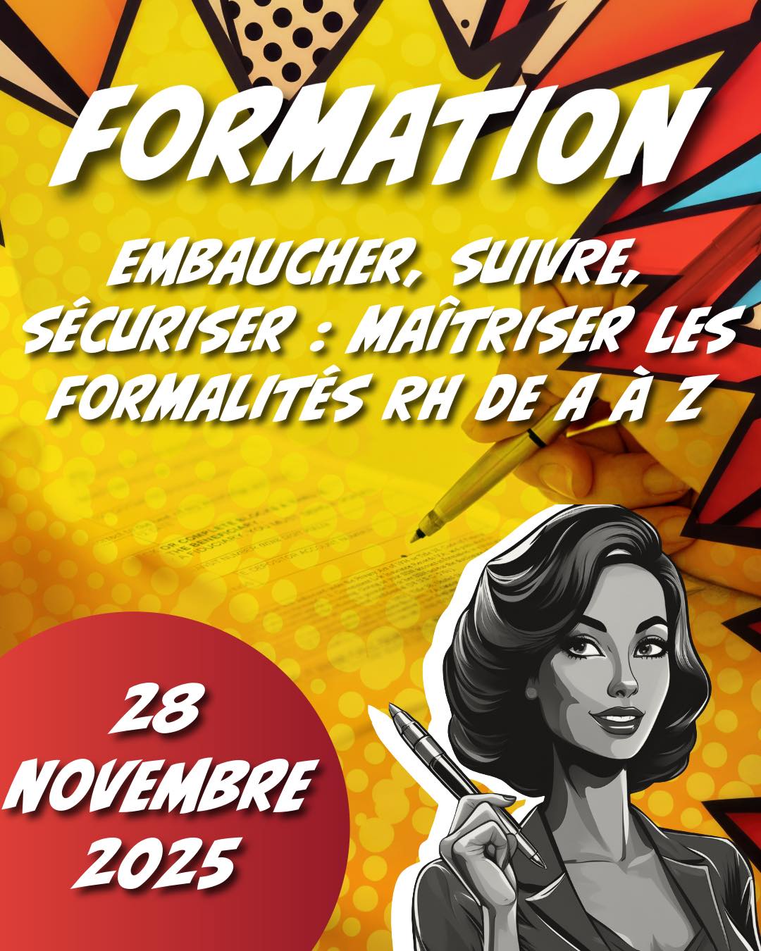 🗓Save the date!
📚La nouvelle formation Mon Pôl'Paie arrive bientôt !
👉Renseignements, programme complet et inscriptions sur notre site.
#monpolpaie #qualiopi® #formation #formationprofessionnelle #qualiopi #toulon #rh #formalite
