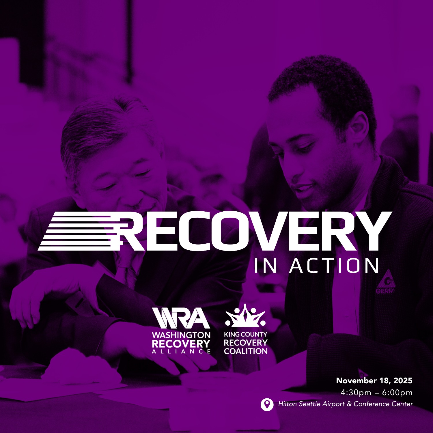 Tomorrow, we are gathering for Recovery in Action before heading to the Behavioral Health Legislative Forum. Recovery in Action is an opportunity for our community to connect, ground ourselves in our shared purpose, and prepare to bring strong voices for recovery into the forum.
KCRC is excited to see everyone, uplift community priorities, and show what recovery looks like in action. We cannot wait to see you there and continue this work together.
Register now: kcrecovery.org