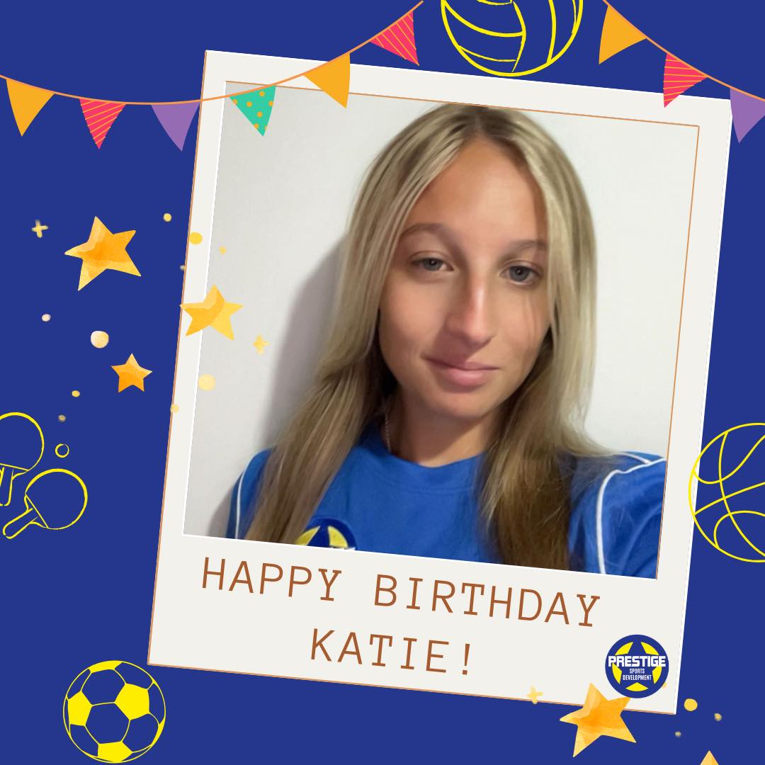 ๐ Happy Birthday to coach Katie! ๐
๐ต๐