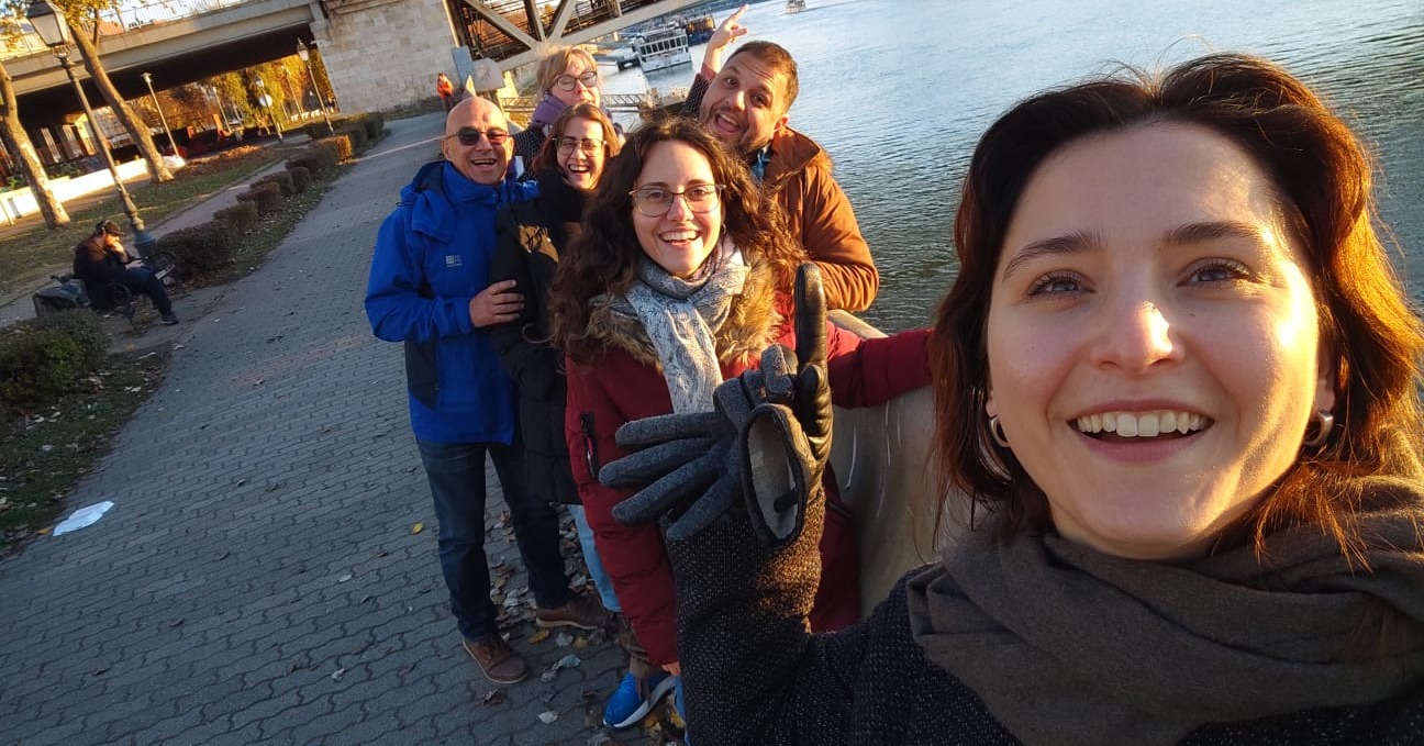 🌊 BLUEFRONT Training of Trainers – Day 1 in Budapest! ✨
Today we kicked off our 5-day Training of Trainers hosted by @youthbridges_budapest, diving into community mapping, Blue Schools methodology, and the foundations of creating youth-led Water Roadmaps.
🔹 @latra.gr introduced the Blue Schools Implementation Guide and the 6-phase journey young people will follow to design their own water sustainability actions.
🔹 We explored what a Water Roadmap looks like — vision, goals, actions, and communication.
🔹 @youthbridges_budapest guided us through community mapping tools, from street audits and asset mapping to digital mapping platforms.
🔹 Partners tested the methods both outdoors and online, collecting real observations from Budapest to understand how local data becomes meaningful action.
We’re building the skills to empower young people across Europe to protect their local water resources — one step, one map, one Roadmap at a time.
💧 More coming tomorrow as we move into inclusive facilitation & the trainer’s role!
👉 Find out more about BLUEFRONT: https://www.bluefront.info/
@hyvarilainternational , @latra.gr , @youthbridges_budapest , @friendsofdonbosco , @filefcoop
#BlueFront #ErasmusPlus #BlueSchools #YouthWork #TrainingOfTrainers #CommunityEngagement #WaterRoadmaps #ClimateAction #YouthForChange #EUClimateAction #BlueEconomy #Sustainability #WaterResources #WaterJustice #EuropeanGreenDeal #EUYouth #ClimateJustice #Finland #Greece #Hungary #Malta #Italy #YouthEngagement #EnvironmentalEducation