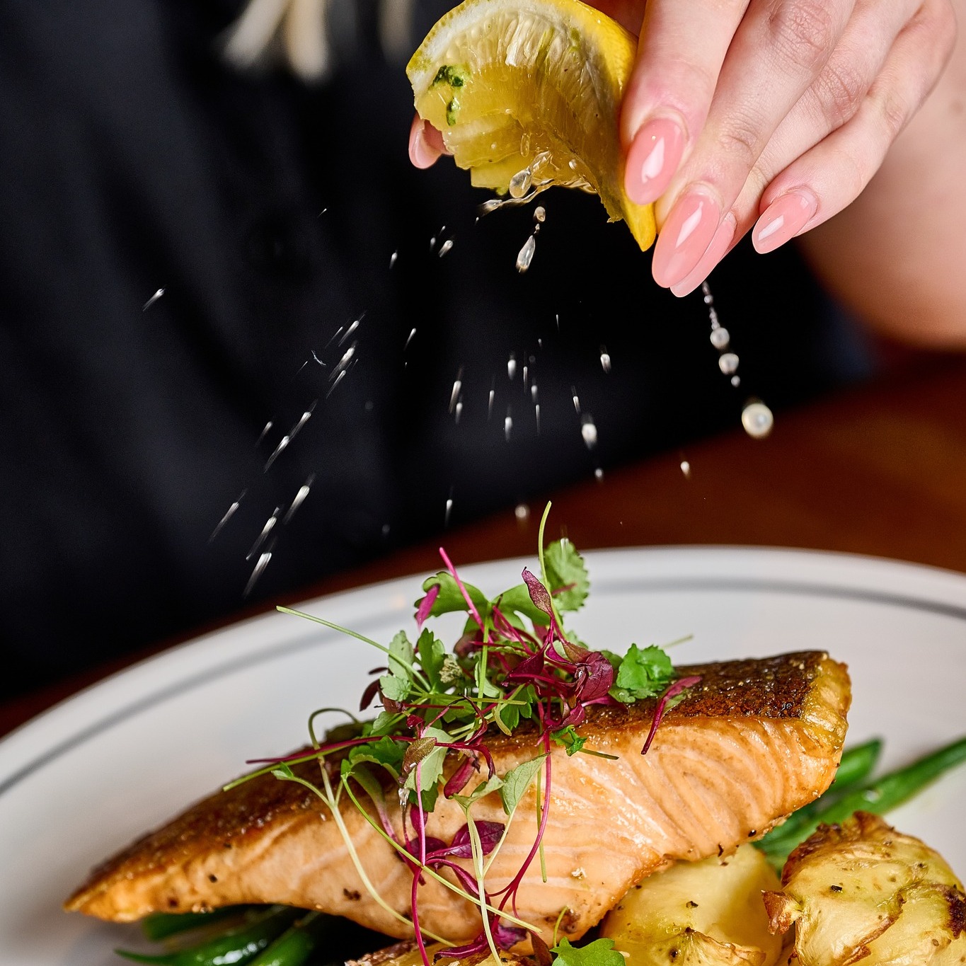 Crispy-skinned Huon salmon served with kipflers, green beans, and a delicate salsa verde.
Simple. Seasonal. Exquisite. Only at The Keg.
Book your table here via the link in our bio.
#TheKegAndBrew #TheKeg #SydneyEats