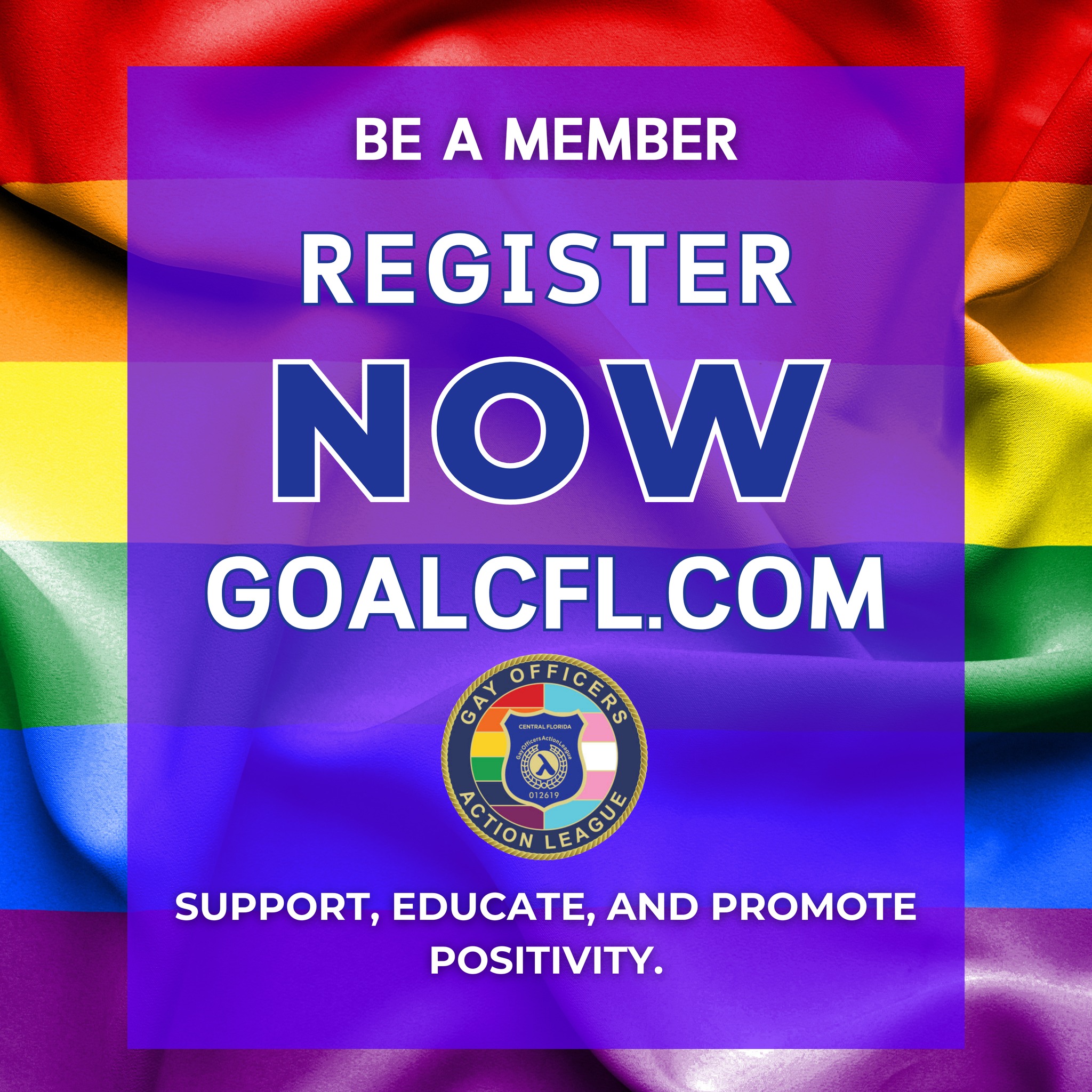 Visit: GOALcfl.com and Join Us Today!
Membership information is available on our website. 🌈🚔