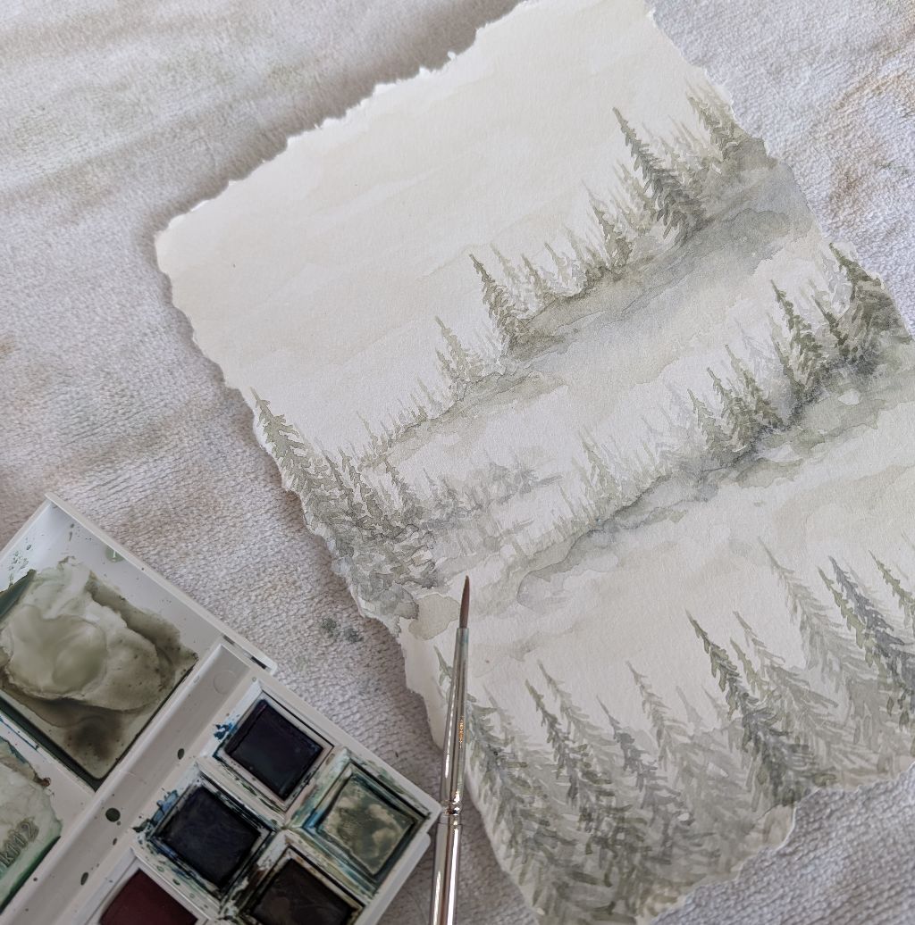 Artist Keishia Treber's fine art and gifts will be on show at Christmas at the Courthouse this Saturday.