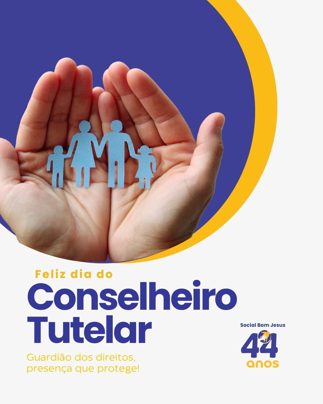 Hoje celebramos o Dia do Conselheiro Tutelar, profissionais que atuam com coragem, escuta e compromisso na defesa dos direitos de crianças e adolescentes.
São eles que estão na linha de frente, garantindo proteção, acolhimento e justiça nos territórios mais vulneráveis.
💛 Nossa homenagem e gratidão a todos os conselheiros e conselheiras que fazem da sua missão um ato diário de cuidado e transformação.
#DiaDoConselheiroTutelar #SocialBomJesus #ProteçãoInfantojuvenil #DireitosHumanos #assistenciasocial #inclusaodedireitos