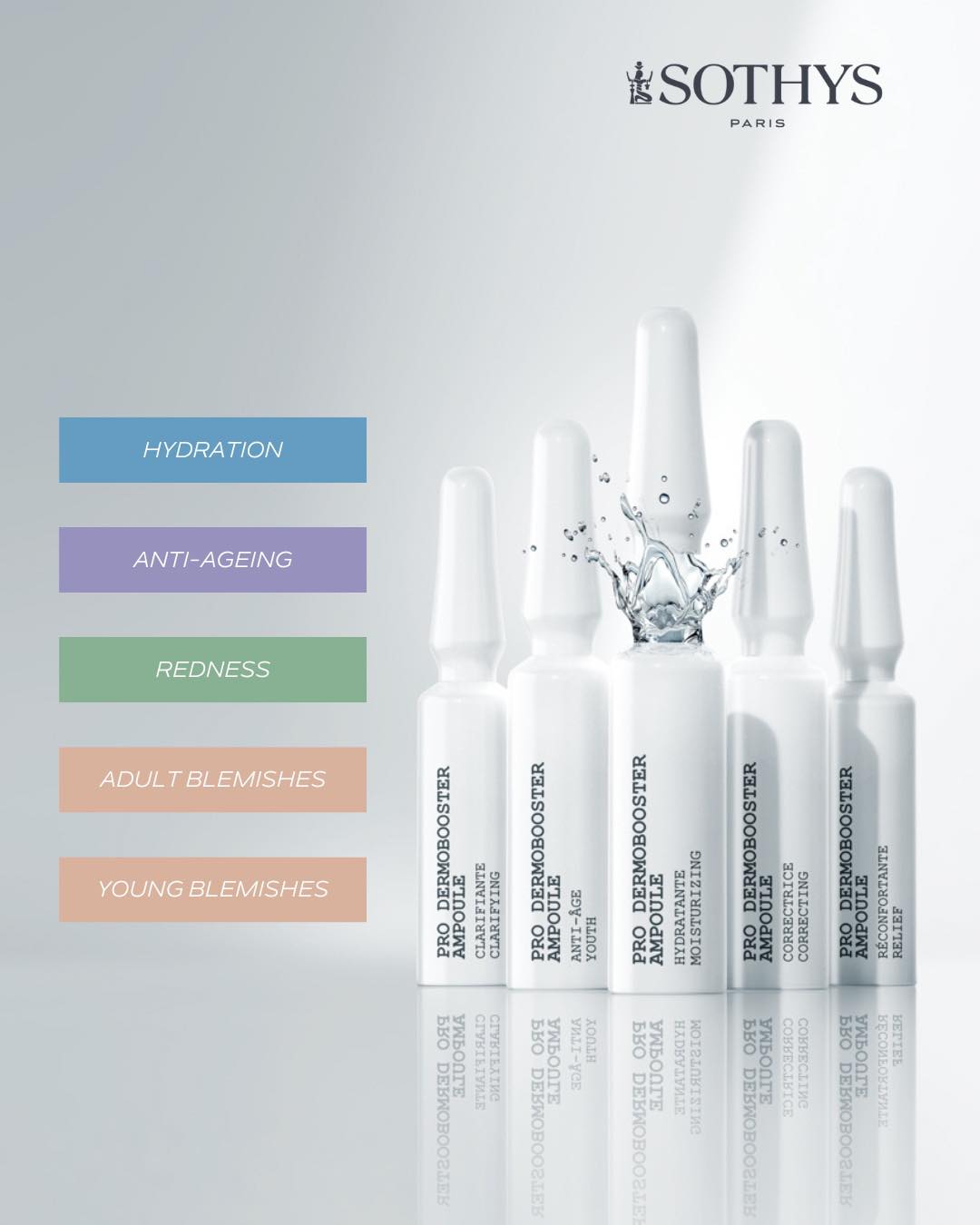 NYHET fra Sothys | Pro DermoBooster ampuller 💪🏼
Oppdag den nye cosmeceutical-serien fra Sothys: DermoBooster – utviklet med molekylær effektivitet og målrettede resultater 🧪
5 ulike ampuller – 5 ulike behov:
💦 Hydration
🧬 Anti-ageing
😳 Redness
🙅🏼♀️ Adult blemishes
👧🏼 Young blemishes
En 7 dagers målrettet og effektiv kurbehandling du kan gjøre hjemme – skreddersydd for spesifikke hudutfordringer.
En perfekt og lettvint løsningen når du f.eks.:
1️⃣ sårt trenger å fylle opp huden igjen med fuktighet
2️⃣ vil dempe rødhet/styrke huden etter en kraftig behandling eller sykdomsperiode
3️⃣ ønsker å viske bort aldringstegn og få en plumpet og oppstrammende effekt før helgens festligheter
4️⃣ eller forhindre akne utbrudd før neste menstrasjon.
🥼 PRO TIPS: Bruk ½ ampulle morgen og kveld på ren hud, under ditt vanlige serum og dag-/nattkrem.
Pris: kr 699,-
❣️ KOMMER STRAKS TIL VÅR SALONG
#sothys #medisinskinspirert #cosmeceuticals #dermobooster #ampuller #ampoules #TemaHud #formerennvelvære #Asker #Nesbru #Holmen #holmensenter #hudpleie #hudpleieasker #hudpleienesbru #hudpleieholmen #hudpleietips #hudpleieprodukter #hudpleierutine #hudpleiesalong #handlelokalt #støttsmåbedrifter
