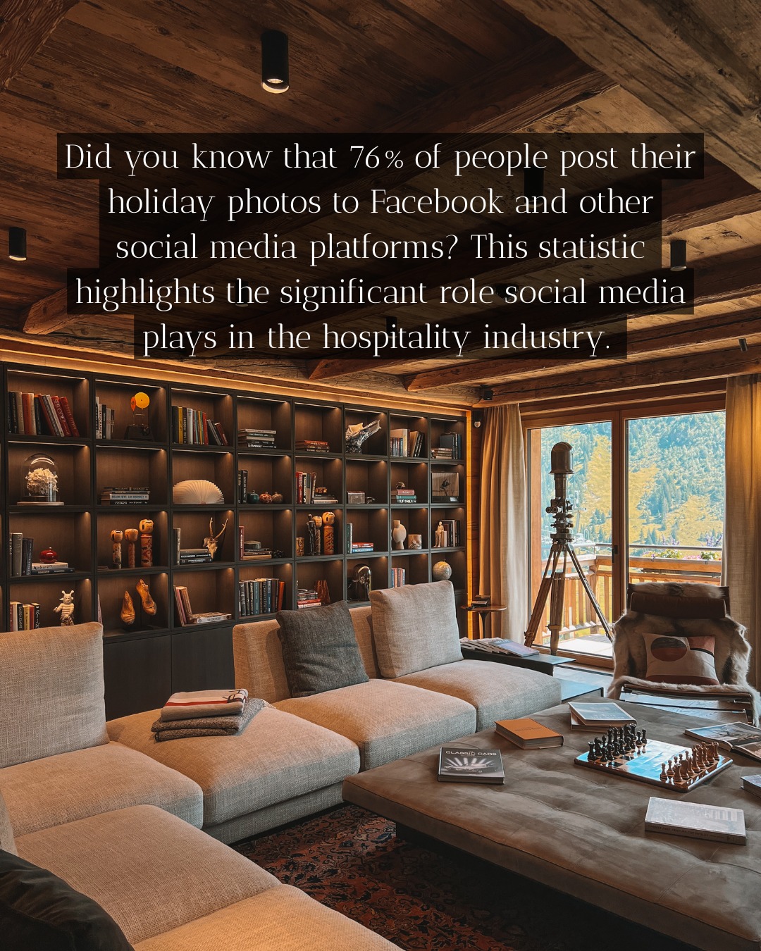 The power of social media in hospitality.
Did you know that 76% of people post their holiday photos to Facebook and other social media platforms? This statistic highlights the significant role social media plays in the hospitality industry. Platforms like Facebook and Instagram are not only avenues for sharing personal experiences but also serve as powerful marketing tools that influence travel decisions.
For hotels and resorts, encouraging guests to share their experiences can enhance brand visibility and attract potential travelers. By creating shareable moments and engaging content, businesses can tap into the vast networks of their guests, amplifying their reach and credibility.
Is your hospitality brand leveraging the full potential of social media? Let’s have a chat and see how we can elevate your online presence.
(Statistic by Amra & Elma)
.
.
#marketingsupport #foodmarketing #instagramexpert #socialmediabeheer #instagrammanagement #contentagency #hotelmarketing #socialmediaagencyservices #socialmediaforrestaurant #instagramconsultant #instagramcontentcreation #contentmarketingexpert #instagramcontentcreator #travelmarketing #socialmediaconsulting #instagrammarketingstrategy