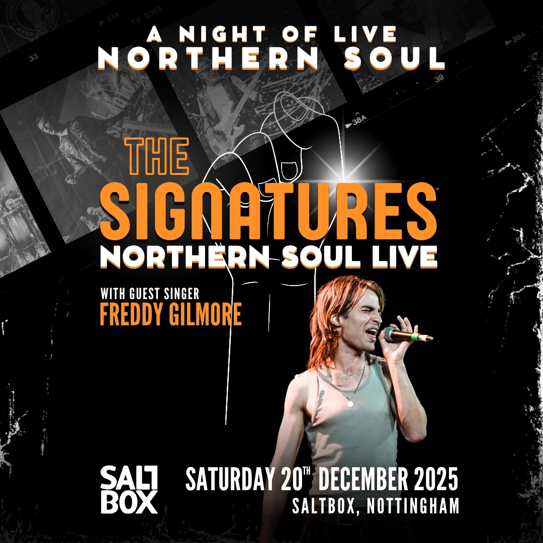 ‼️ Don't miss our last gig of 2025! Tickets are available NOW for @saltboxbar in Nottingham ‼️
Get your tickets ⬇️
https://www.thesignatures.co.uk/the-signatures-tour-dates/saltbox-bar-nottingham-december-2025?utm_source=ig&utm_medium=organic&utm_campaign=2025-11-19
#northernsoul #livemusic #christmas2025 #nottingham #thingstodoinnottingham