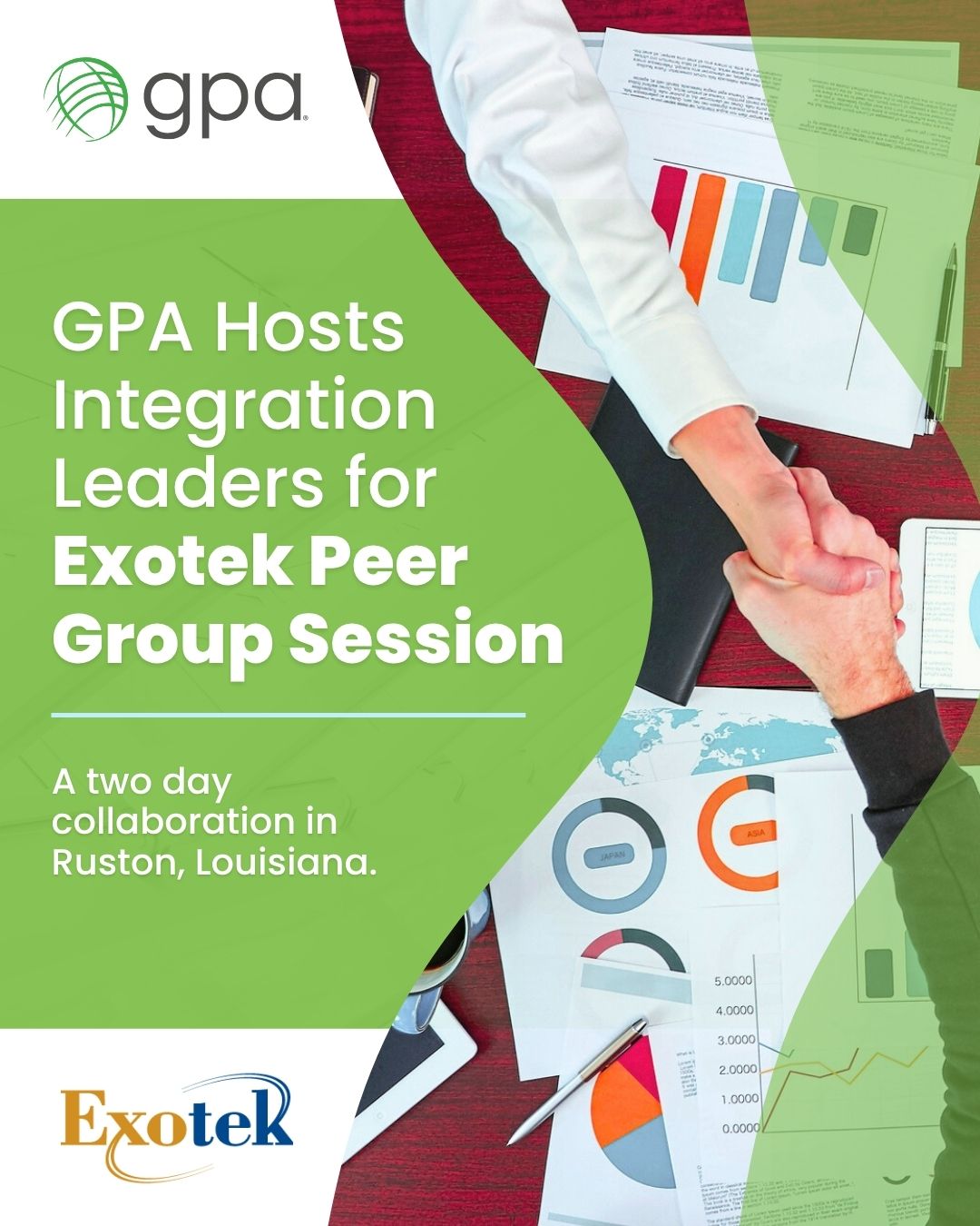 Last week, GPA hosted a two-day @Exotek Peer Group Meeting in the Ruston office, bringing together senior leaders from seven system integration companies. Both onsite and remote participants contributed to open conversation about the state of the integration and industrial automation industry.
The sessions highlighted how AI is being adopted inside integration businesses and how organizations are shaping yearly plans in response to changing customer needs. Attendees also visited Louisiana Tech University’s Integrated Engineering and Science Education Building and continued discussions at Landry Vineyards.
Exotek Peer Groups help strengthen collaboration among system integrators. Shared insight supports stronger service delivery, more effective planning, and a more connected industrial automation community.
Learn more: https://www.global-business.net/post/gpa-hosts-integration-leaders-for-exotek-peer-group-session
#SystemIntegration #IndustrialAutomation #OperationalTechnology #AutomationEngineering #DigitalTransformation #ManufacturingSolutions #LeadershipDevelopment #IndustryInsights