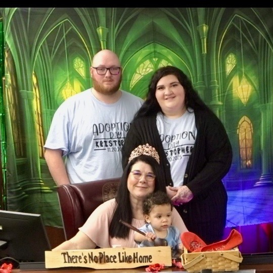 Today we got to celebrate Hunt County National Adoption Day with this cutie and his family! Happy Adoption Day Kristopher! ❤
