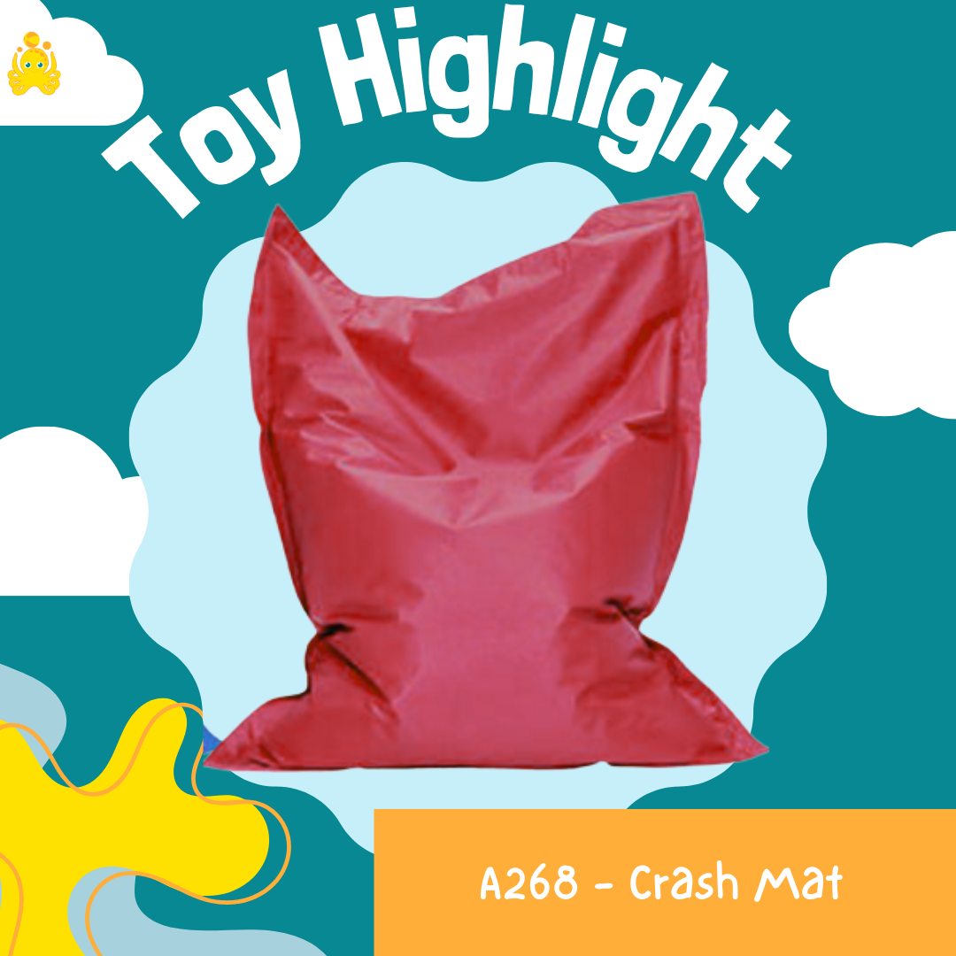 Toy Highlight for today -
A268 - Crash mat
https://cockburntoylibrary.setls.com.au/items/1741
Whether used for crawling, rolling, climbing, reading, napping, or as a sensory development aid, this versatile mat adapts to a wide range of applications. Its resilient design allows it to recover its shape over time, making it suitable for both active and calm use and ensuring long-lasting enjoyment.