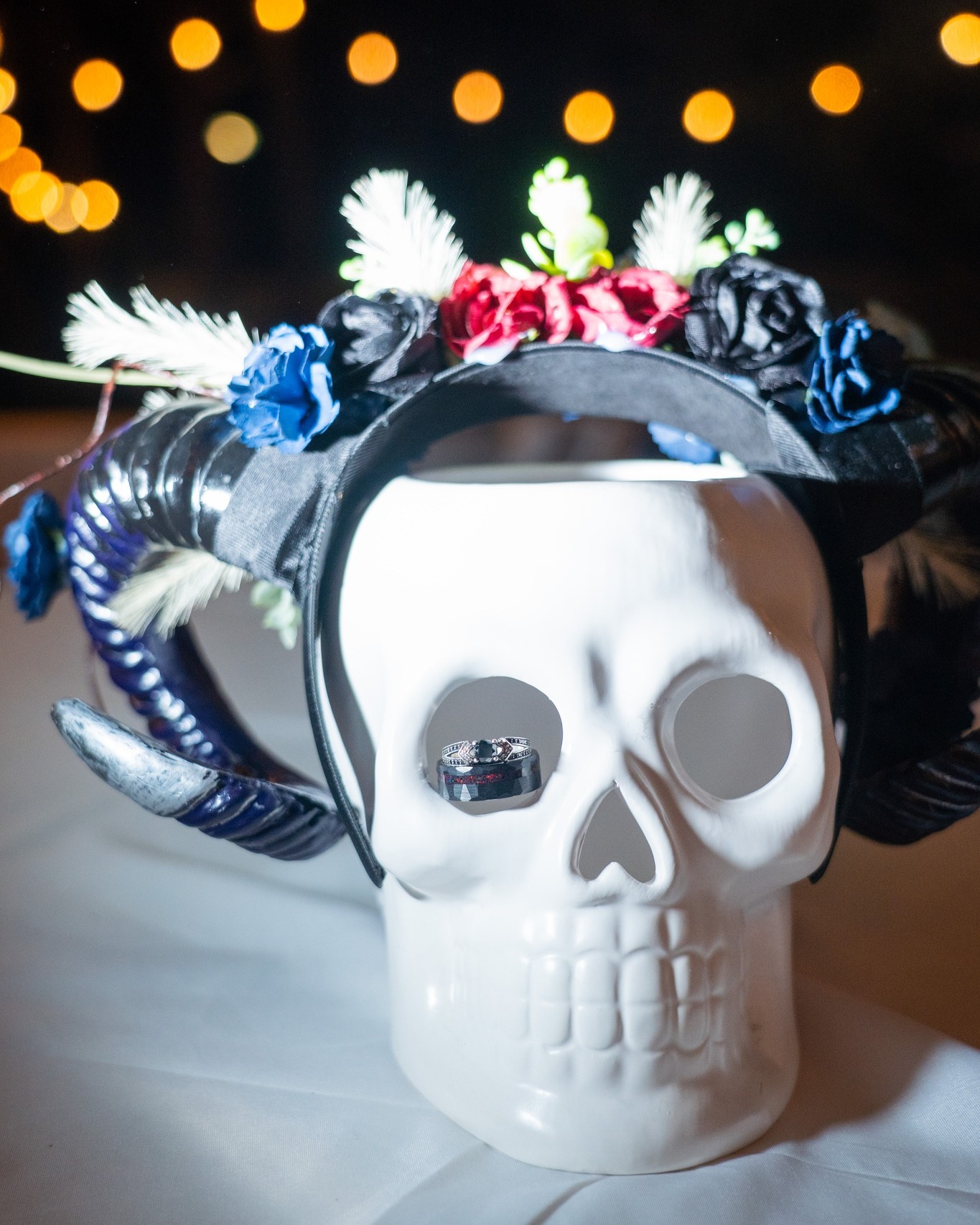 Loved the details of this renaissance themed wedding. #austinphoto #texasweddingphotographer #austinweddingphotographer #austinweddingvideographer #austinweddingvideo #weddingvideographer #austin #happyhalloween #renaissancefaire #wildflowerbarn #renaissancewedding #halloweenwedding