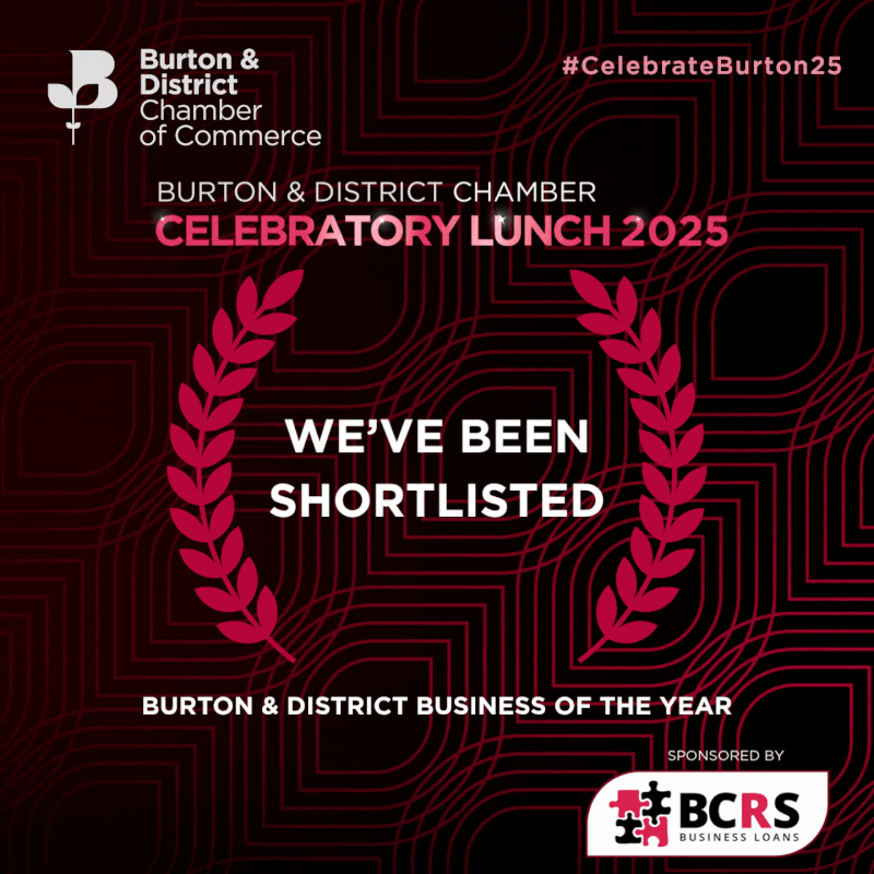 We’re excited to share that Scorpion Production Group has been shortlisted for “Business of the Year” with the Burton & District Chamber of Commerce.
This recognition means a lot to us and is a real testament to the hard work, passion and dedication of our team, partners and clients over the years.
A massive congratulations to all the other businesses who have been shortlisted. We wish you all the very best of luck for the awards! 🙌
#BurtonChamber #BusinessOfTheYear #ScorpionProductionGroup #Awards #LocalBusiness