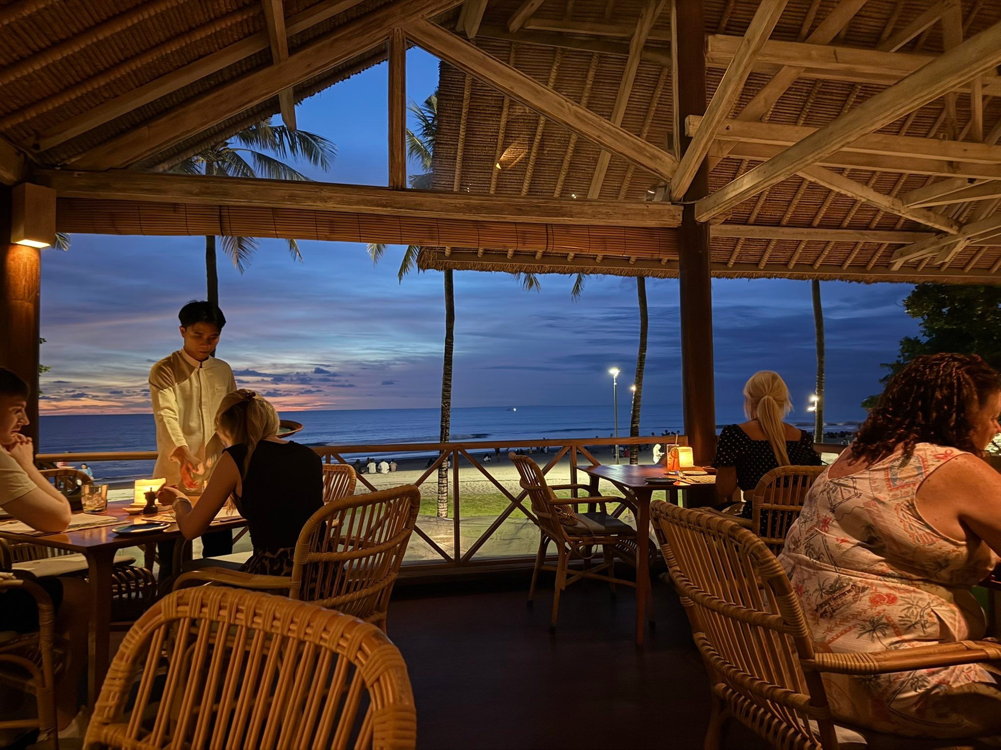 Missed the sunset but made it in time for the after show.