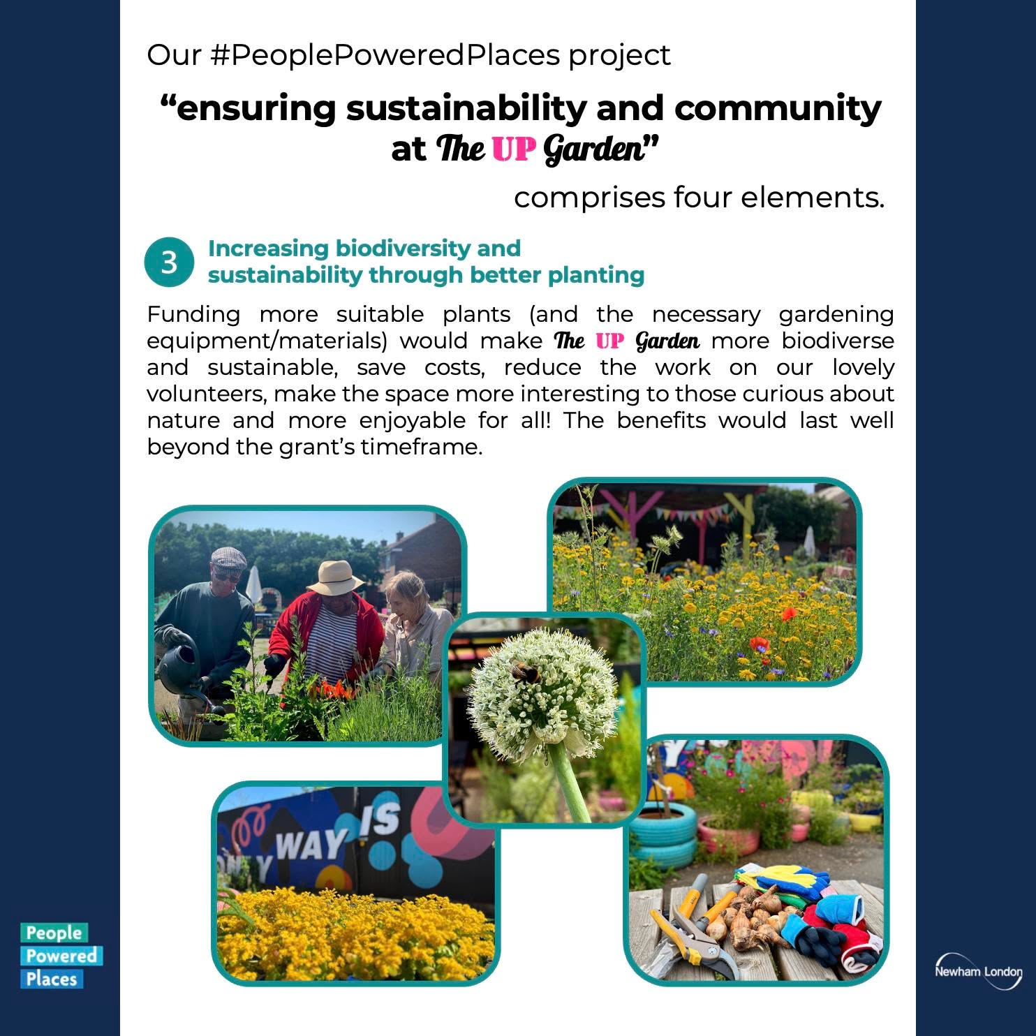 Our nature-loving visitors are the focus of the third element of our #PeoplePoweredPlaces project.
Please vote so we can invest in drought-tolerant plants (we have no mains water) which attract more wildlife (especially pollinators) & make #theUPgarden more interesting to visit.
Vote at bit.ly/PPP2025FG (see Linktree in our bio for working link).