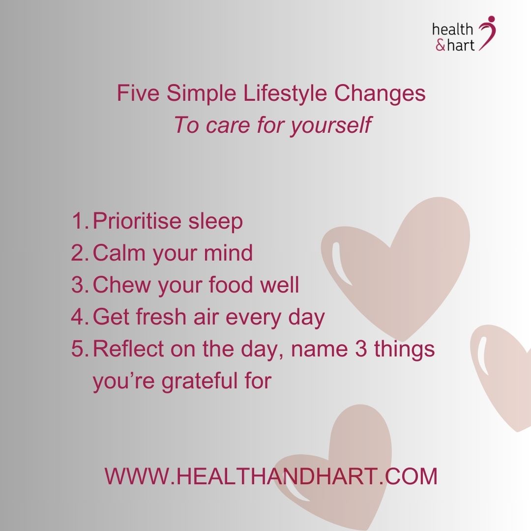 As the busy season arrives its time to take care of yourself.
Sleep well, calm your mind with a book or a bath, slow down and chew your food, get some fresh air each day and reflect on what you're grateful for.
If you need a Power Hour session with me to address a niggle, get advice on stress and calming, your sleep, to answer some questions or start the groundwork for next year then let me know. Just ÂŁ80 for December. Message me with 'power hour' and we'll set to work.
I also have a FREE WhatsApp group 'Calm for Christmas' - link in my newsletter or message me and I'll send you a link!
#powerhour #nutrition #stress #ibs #adrenalfatigue #exhaustion