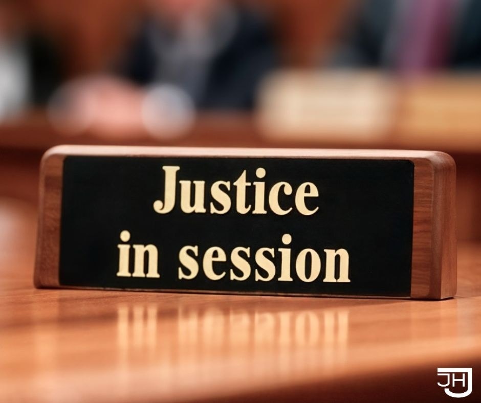 Justice isn’t just a principle — it’s a process, and it’s happening right here, right now.
At JHJ Attorneys Inc, every session is a step toward clarity, fairness, and solutions that matter.
Justice in session.
#JHJAttorneysInc #JusticeInSession #LegalSupport #CourtroomMatters #LawAndOrder