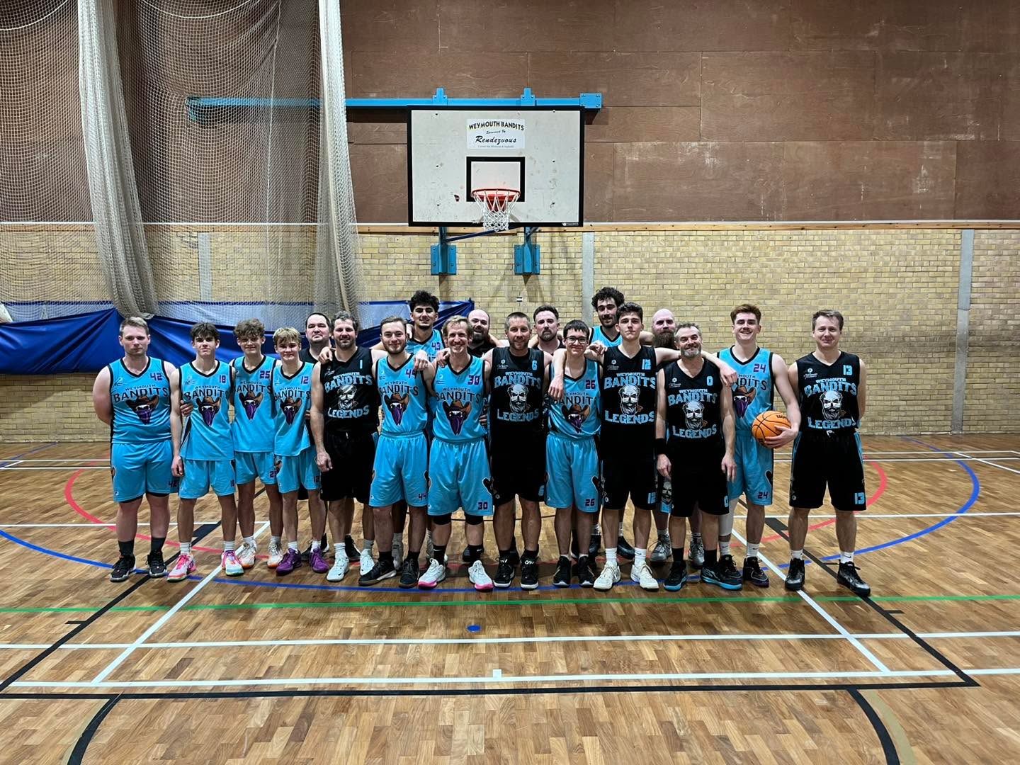 What a week of basketball in Weymouth!
Last night saw our under 18s play against Jurassic Coast Raptors, losing out to the Wareham side. As well as the club clash in DBA Division 2 between Weymouth Bandits Legends beating Weymouth Bandits 2nd team!
Tonight at Coastland Weymouth College, the Bandits 1st team take on Division 1 newcomers, Dorset Storm 2nd team.
Bandits beat the Storm 1st team earlier in the season but how will the young 2nd team fair against DBA Division 1 leaders Weymouth Bandits.
Come along tonight to find out.
Venue: Coastland Weymouth College
Time: 8pm
Cost: always free
Bring some cash if you’d like to buy a vuvuzela!
Go Bandits!