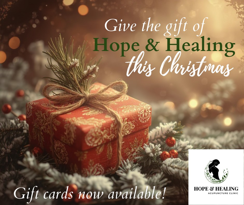 Is there anything money can buy that would change your loved ones' lives more than wellness? Give someone the gift of a healing modality they may not otherwise try.
E-certificates available in any amount over $10 at
https://hopeandhealingacupuncture.janeapp.com/online_gift_cards/new
These are valid for acupuncture with me at both Hope & Healing Acupuncture Clinic and Renew Wellness Center #renewwellnesscenter .