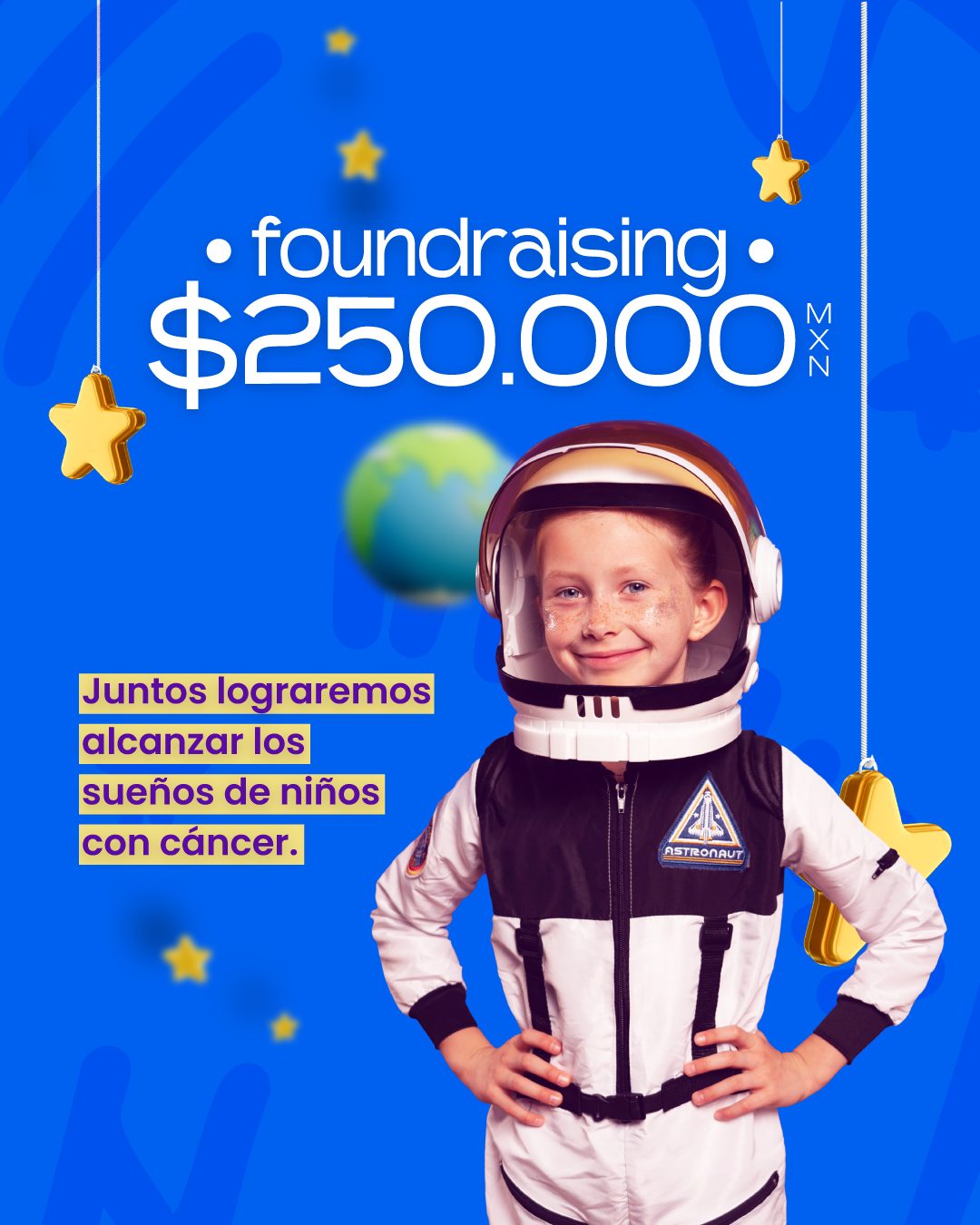 Hoy, más que nunca, cada gesto de amor puede cambiar un destino. Con tu apoyo, podemos acompañar a niños con cáncer en cada paso de su tratamiento: desde el diagnóstico hasta su recuperación. 💛🌟
Tu donativo nos ayudará a cubrir:
🔹 Medicamentos
🔹 Traslados
🔹 Estudios de sangre
🔹 Tratamientos completos
Ellos luchan con valentía todos los días. Nosotros luchamos con ellos. Y contigo, podemos llegar más lejos. 🙌💫
Súmate y ayudemos a construir el futuro que merecen.
#AdastraFundación #HaciaLasEstrellasJuntos #EsperanzaEnMovimiento #NiñosConCáncer
