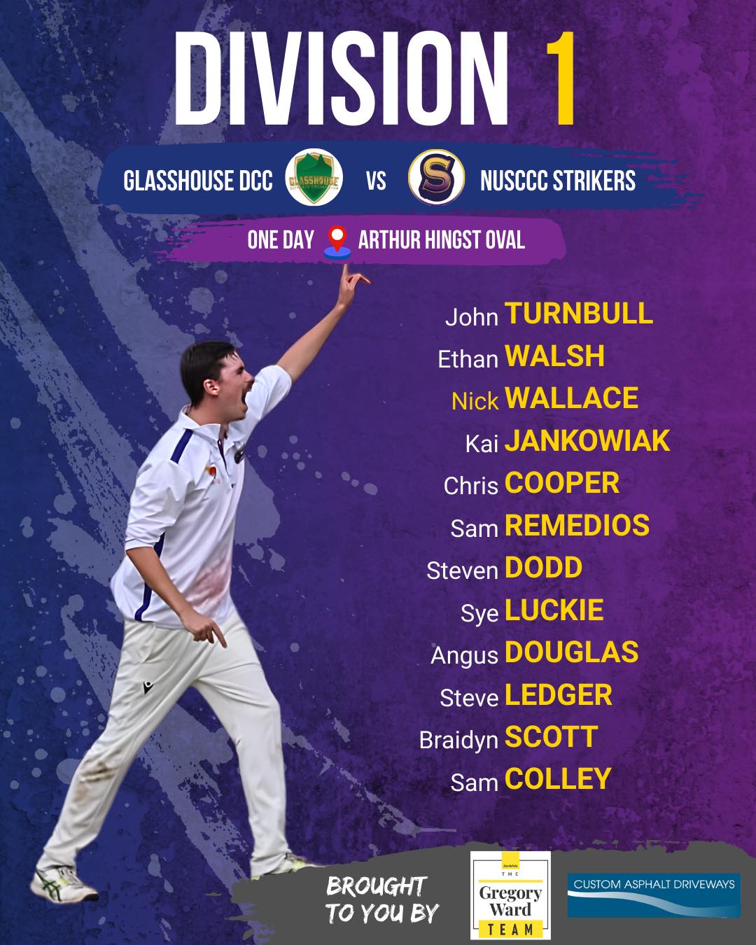 Another weekend full of cricket 💪 Here’s your senior Strikers teams for this weekend 🏏
#strikersspirit #sunshinecoastcricket