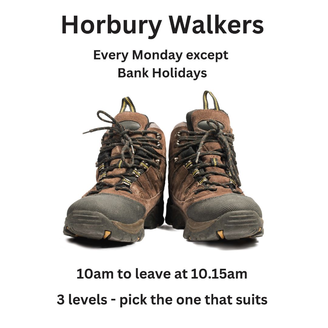 The weather is going to be chilly but lovely and sunny in the morning. Perfect for a good walk to blow away the cobwebs and improve your health. Everything feels better after some sunshine and fresh air!
Come and join the Horbury Walkers - £1 per person and you get a hot drink and biscuit for that when you get back!
#wellbeing #walking #community #lovehorbury