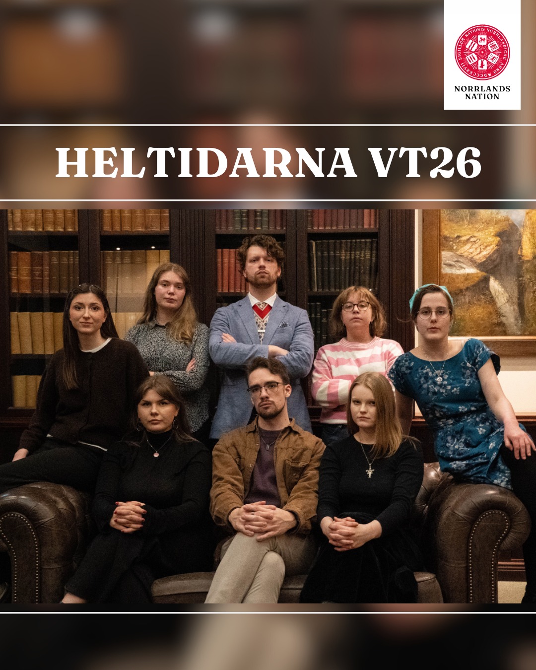 Under terminens andra landskap valdes klubbverket för VT26! Stort grattis till:
Klubbchef VT26 Lisa Andersson Östling
Gillevärdinna VT26 Sebastian Zgryzniak
Barmästare VT26 Deborah Jigblad
Pubmästare VT26 Alicia Björk
Cafémästare VT26 Linnea Ryckenberg
____
During the second Landskap of the semester, we elected the Klubbverk for VT26! A big congratulations to:
Klubbchef VT26 Lisa Andersson Östling
Gillevärdinna VT26 Sebastian Zgryzniak
Barmästare VT26 Deborah Jigblad
Pubmästare VT26 Alicia Björk
Cafémästare VT26 Linnea Ryckenberg