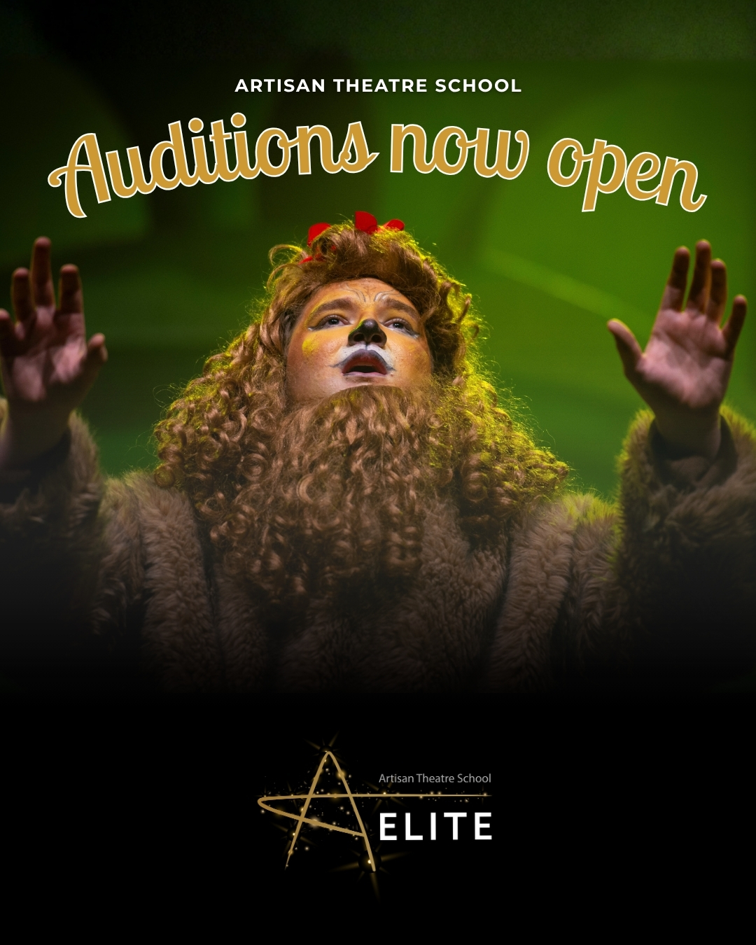 🚀 Join the Artisan ELITE Competition Team! 🚀
We’re looking for dedicated, enthusiastic performers aged 12–18 to join our audition-only ELITE classes and competition team.
✨ Weekly training with London Theatre School trained teachers in Acting and Singing
✨ Scholarships available for tuition fees
✨ Audition preparation details sent directly via email
Spots are limited email Sam.blackwell@artisantheatreschool.com to find out how to audition!