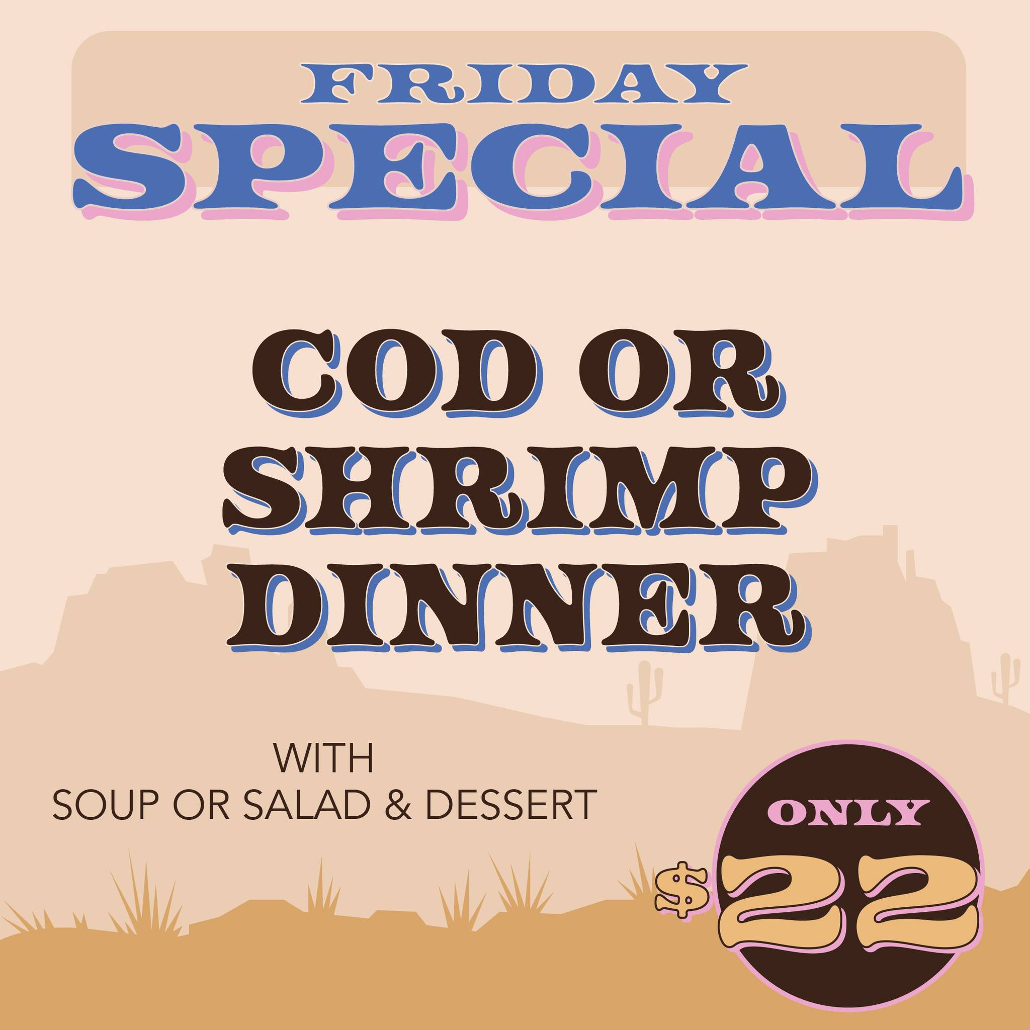Start your weekend off right way!!
Our Cod or Shrimp Dinner 🐟🍤
w/ 🥗 Soup or salad + 🍰 dessert
Come hungry, leave happy — see ya later!
📍American Legion Thomas Hartung Post 1977
More Info ⬇
https://www.ponyexpresscatering.com
#ponyexpresscatering #ponyexpress #newlenoxillinois #fridaynight #fishdinner