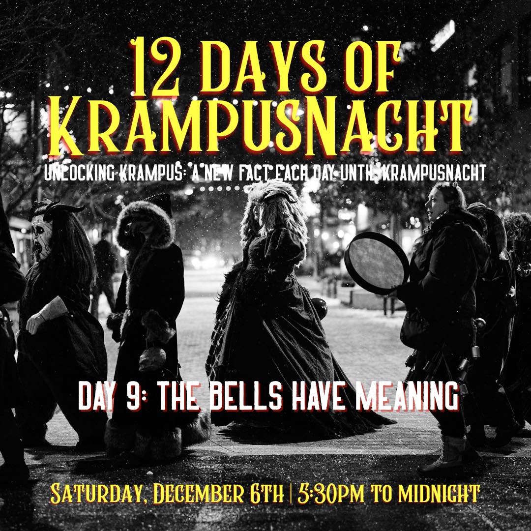 Fun Fact #9: The Bells Have Meaning 🔔
Krampus wears different bells - lower-pitched bells for older, more traditional characters, and higher-pitched bells for younger, more mischievous ones.
Listen closely on Saturday, December 6 .. you might hear which Krampus is which. 👂🏼
🎟️ Tickets + information in bio!
#liquidstatebeer #krampusbells #winterfolklore #krampusnacht #soundsofkrampus #krampusparade #krampuscountdown #ithaca
