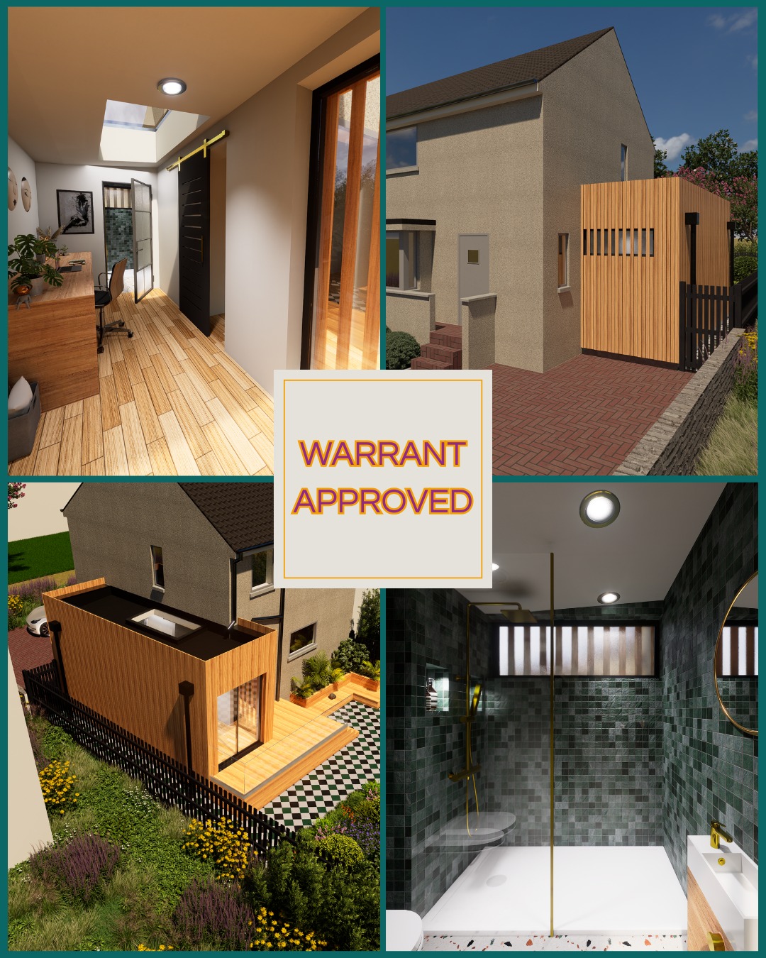 Warrant approved for this lovely little project in Aberdeen 🎉
Our brilliant clients are over the moon and I am delighted to see this one move forward. A huge thank you to them for being such a joy to work with, and to AMT Structural Design for their excellent support 🙌
This extension is built around one simple idea.
An elegant timber box that feels calm and warm, opening quietly to the garden 🌿
From outside it reads as a clean sculpted form. Step inside and it becomes a concealed cosy space for working relaxing and enjoying this little garden oasis ☀️✨
Thinking about creating something similar at home?
Send a message or visit the website. Always happy to help you discover what is possible ✉️✨
#aberdeen #aberdeenarchitecture #scottisharchitecture #scotlandhomes #gardenroom #timberdesign #architecturedaily #homerenovation #extensiondesign #smallspacesbigideas #architecturalvisualisation #archidaily #modernhome #contemporaryarchitecture #designuk #scottishdesign #calmspaces #wellcraftedhomes #spiritandstructurearchitecture #architectureinspo #gardenoasis #naturalmaterials #gardenescape #cosyspaces