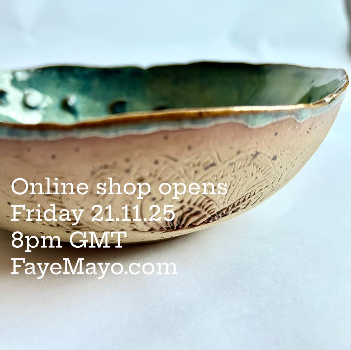 This piece is one on my online shop which opens tomorrow at 8pm at FayeMayo.com…. Along with my leafy lady “Renewed”…. #sculpture #sculptureart #sculptureartist #ceramicstudio #ceramicart #ceramicartist #ceramicdesign