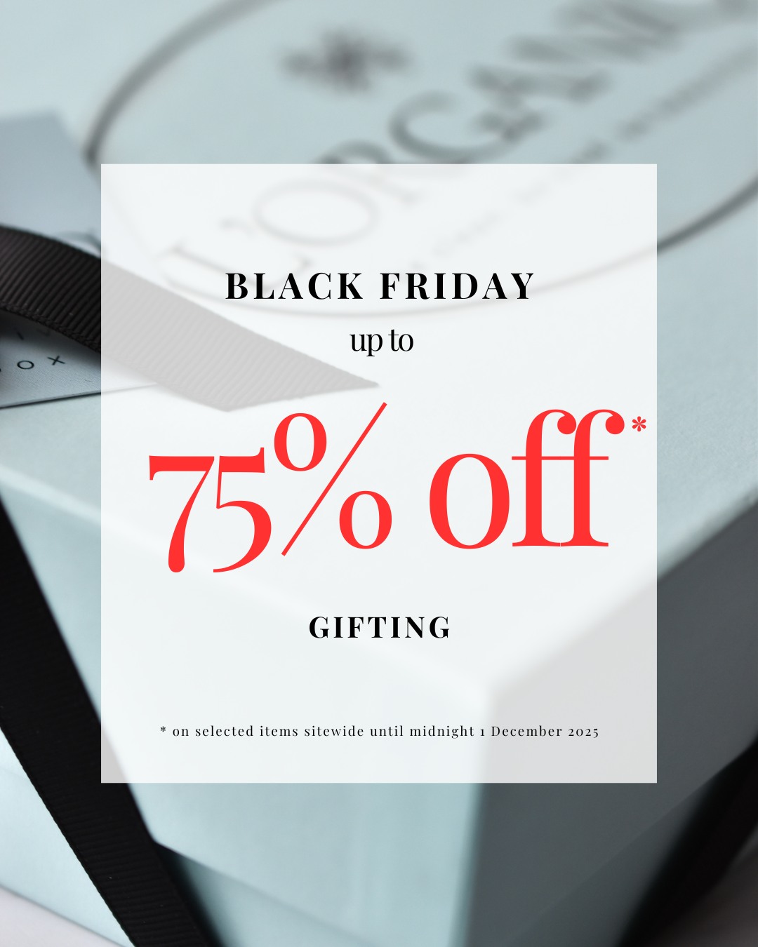 Our biggest sale of the year - up to 75% OFF
site wide, including our gift boxes with something for everyone 🎁
Plus, FREE delivery on orders £30+
Hurry, sale ends midnight 1st December! Click link in
our bio now.
#blackfridaydeals #blackfridaysale #blackfriday
#lorganiq #naturalskincare #uniquegifting