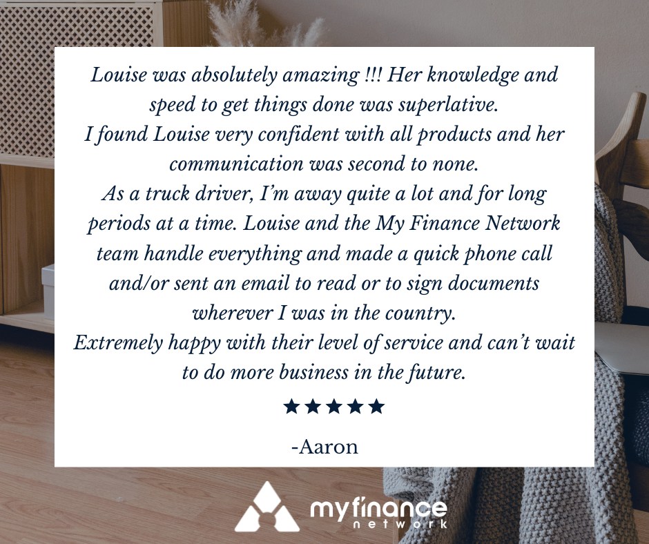 ๐Feel Good Friday!๐
What a stunning endorsement and review of our Broker, @louisebestbroker!
โญโญโญโญโญ
Thank you Aaron for sharing your experience with Louise!
#5Star #Google #MyFN #YourLocalBroker